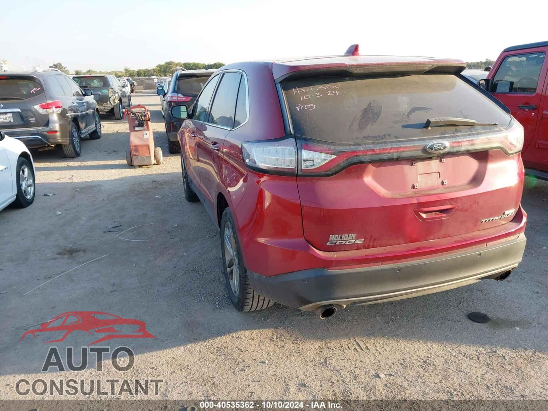 FORD EDGE 2017 - 2FMPK3K94HBB76111
