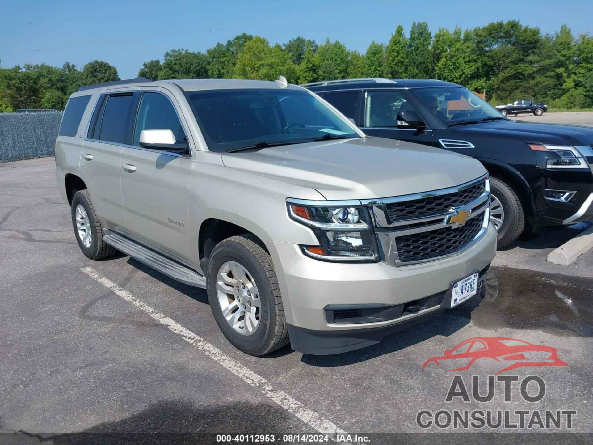 CHEVROLET TAHOE 2016 - 1GNSKAEC5GR100507