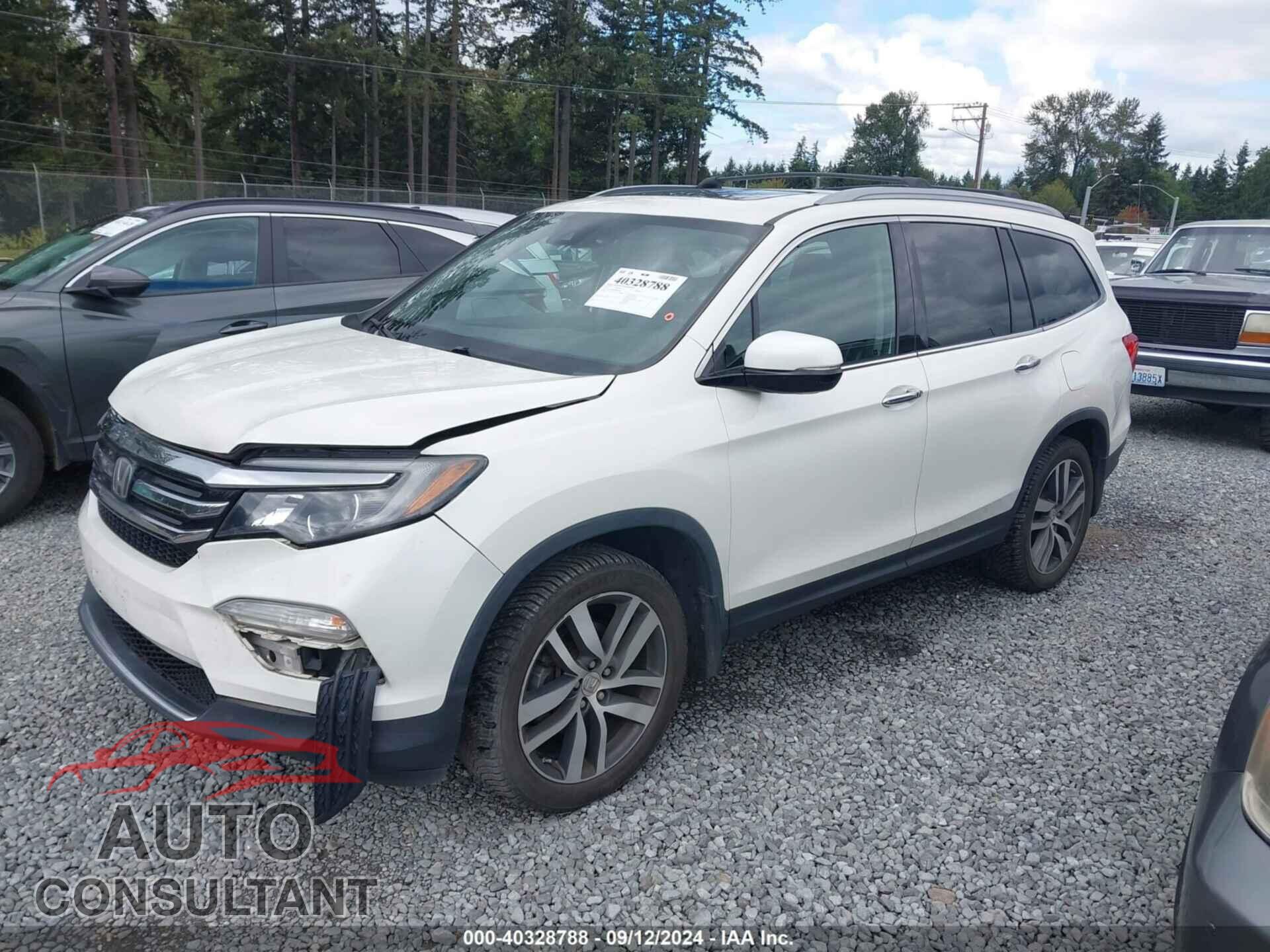 HONDA PILOT 2017 - 5FNYF6H9XHB080606