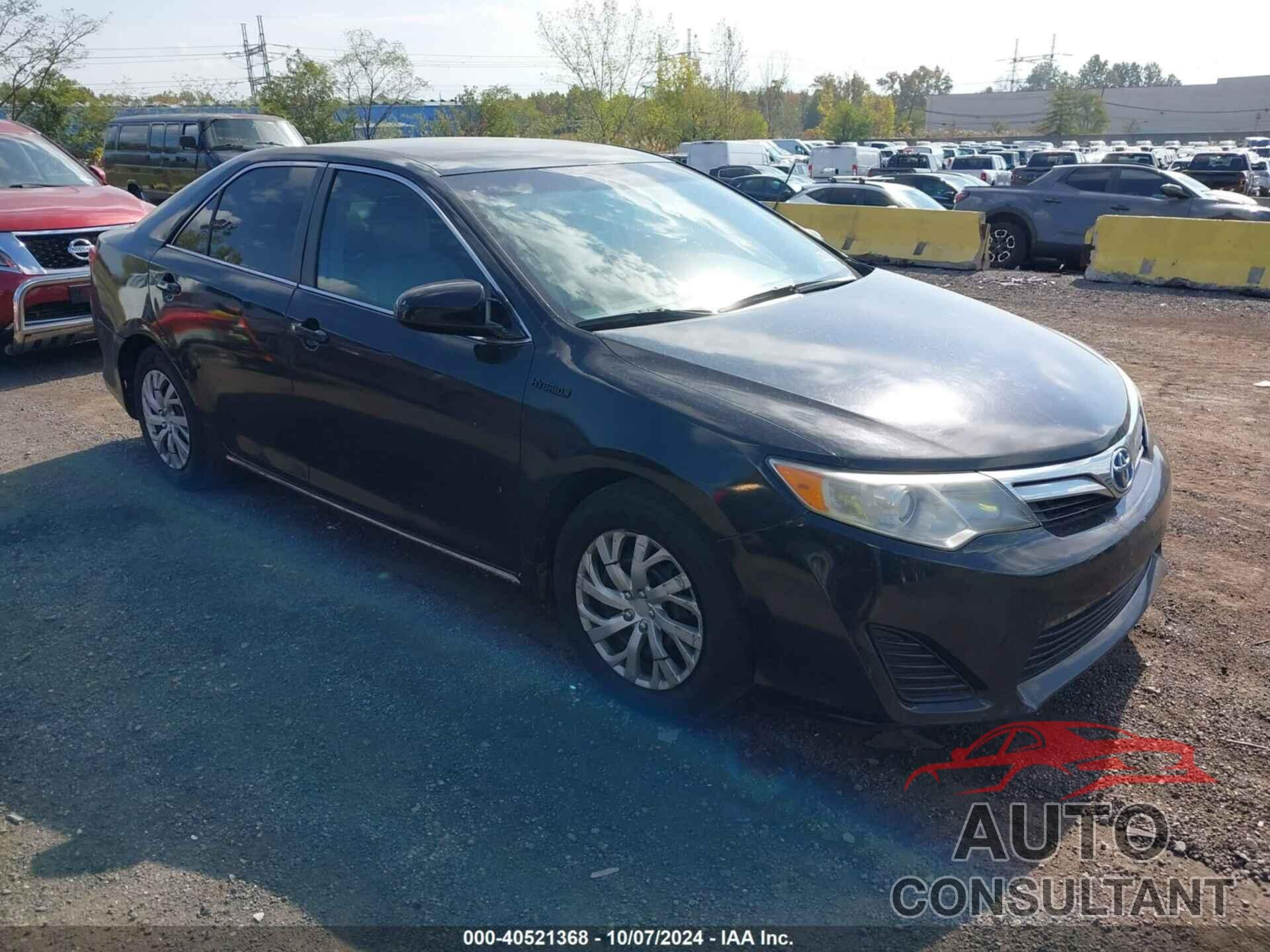 TOYOTA CAMRY HYBRID 2014 - 4T1BD1FK1EU106531