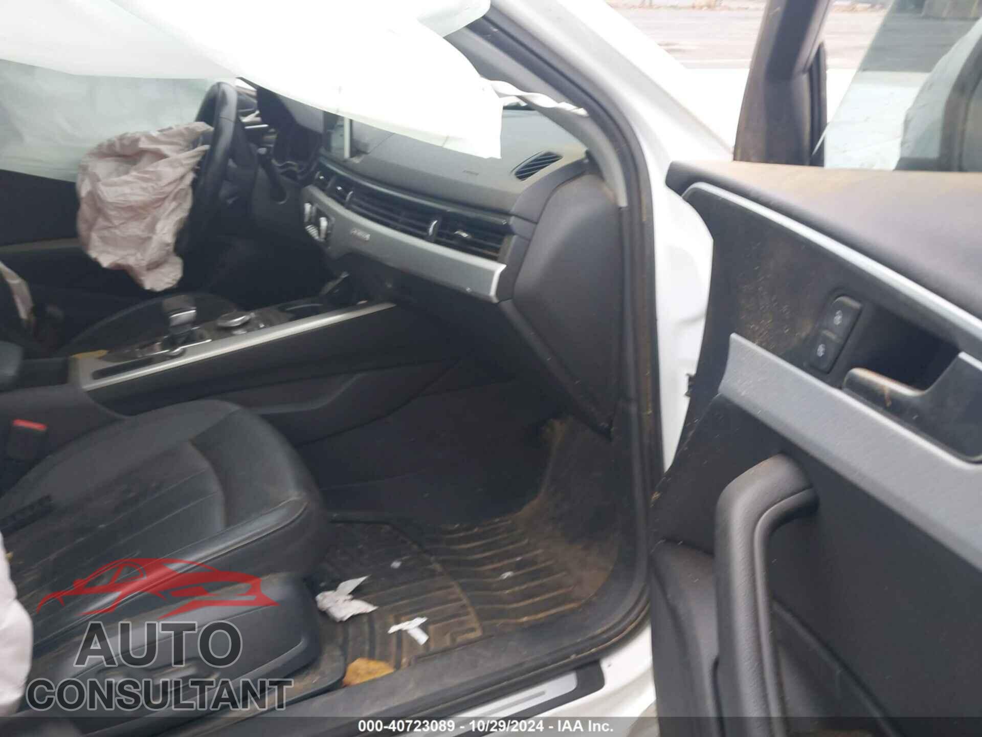 AUDI A4 2017 - WAUDNAF40HN054834