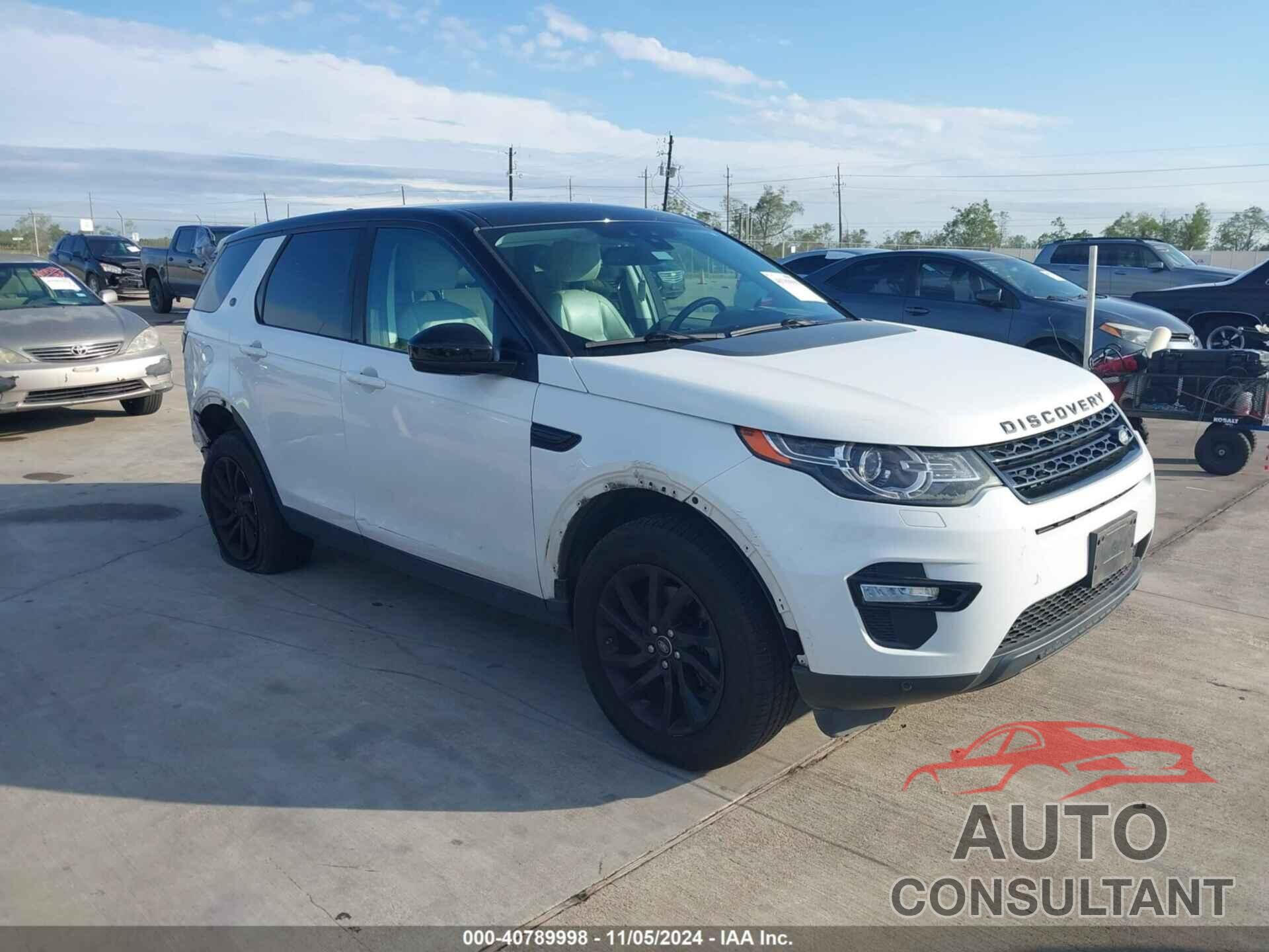 LAND ROVER DISCOVERY SPORT 2016 - SALCR2BG3GH555490