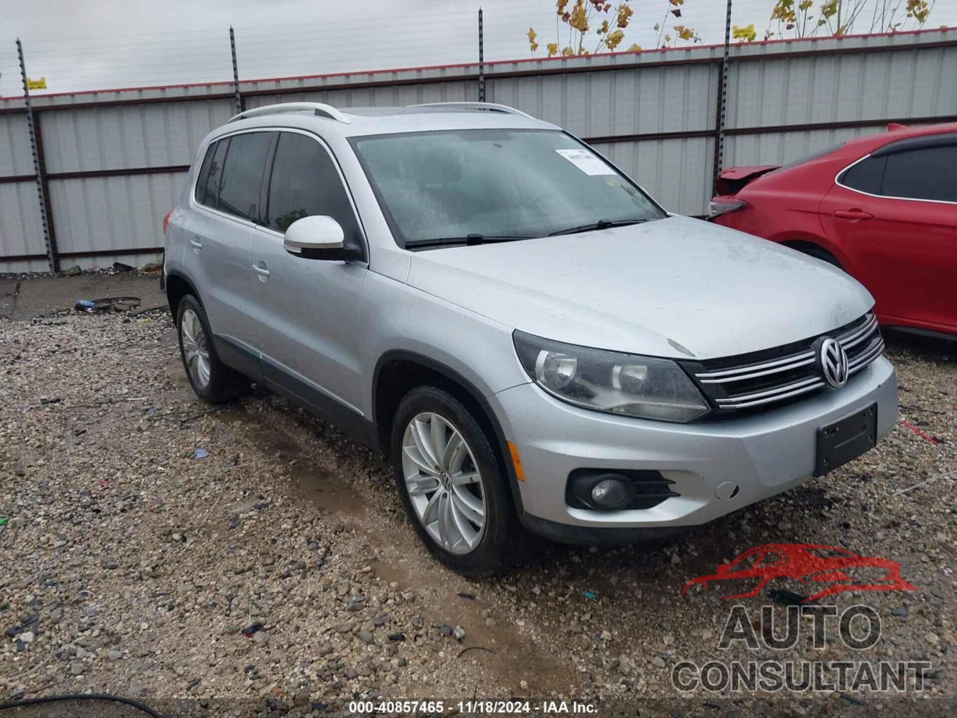 VOLKSWAGEN TIGUAN 2013 - WVGAV3AX1DW575628