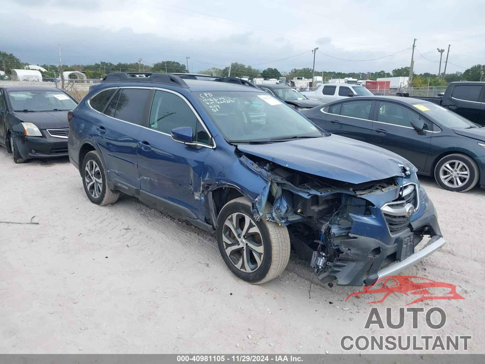 SUBARU OUTBACK 2020 - 4S4BTANC1L3229312