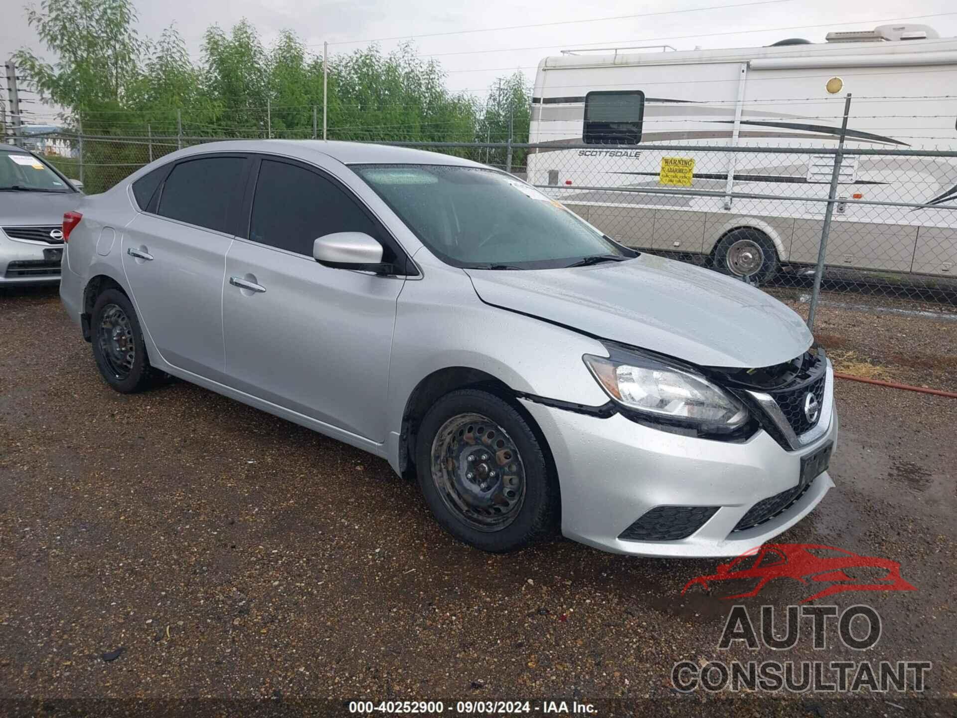 NISSAN SENTRA 2019 - 3N1AB7AP8KY456701