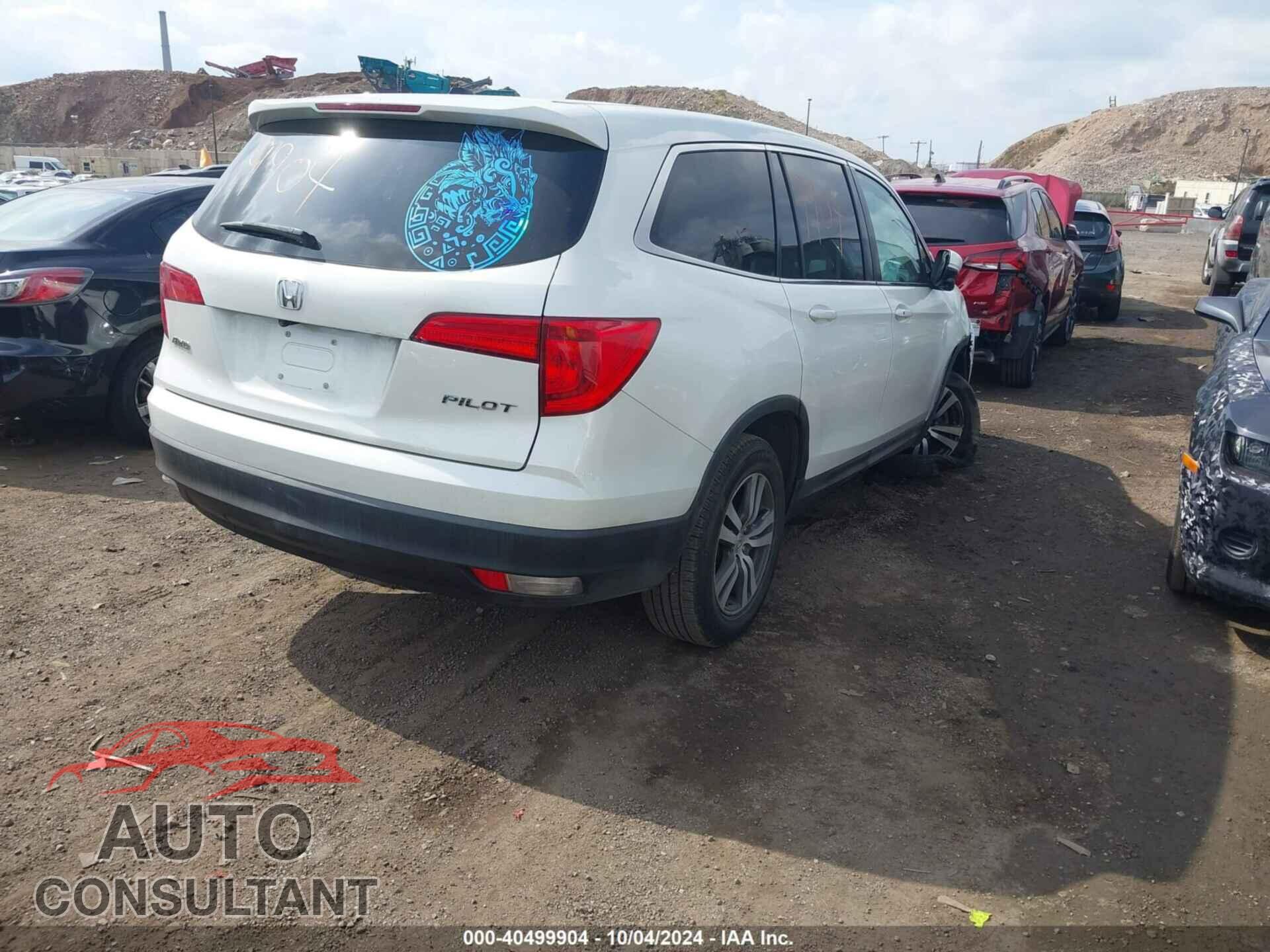 HONDA PILOT 2017 - 5FNYF6H50HB008813