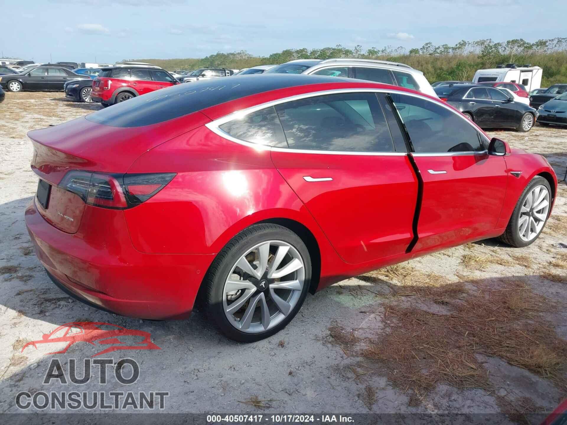 TESLA MODEL 3 2019 - 5YJ3E1EB7KF194660