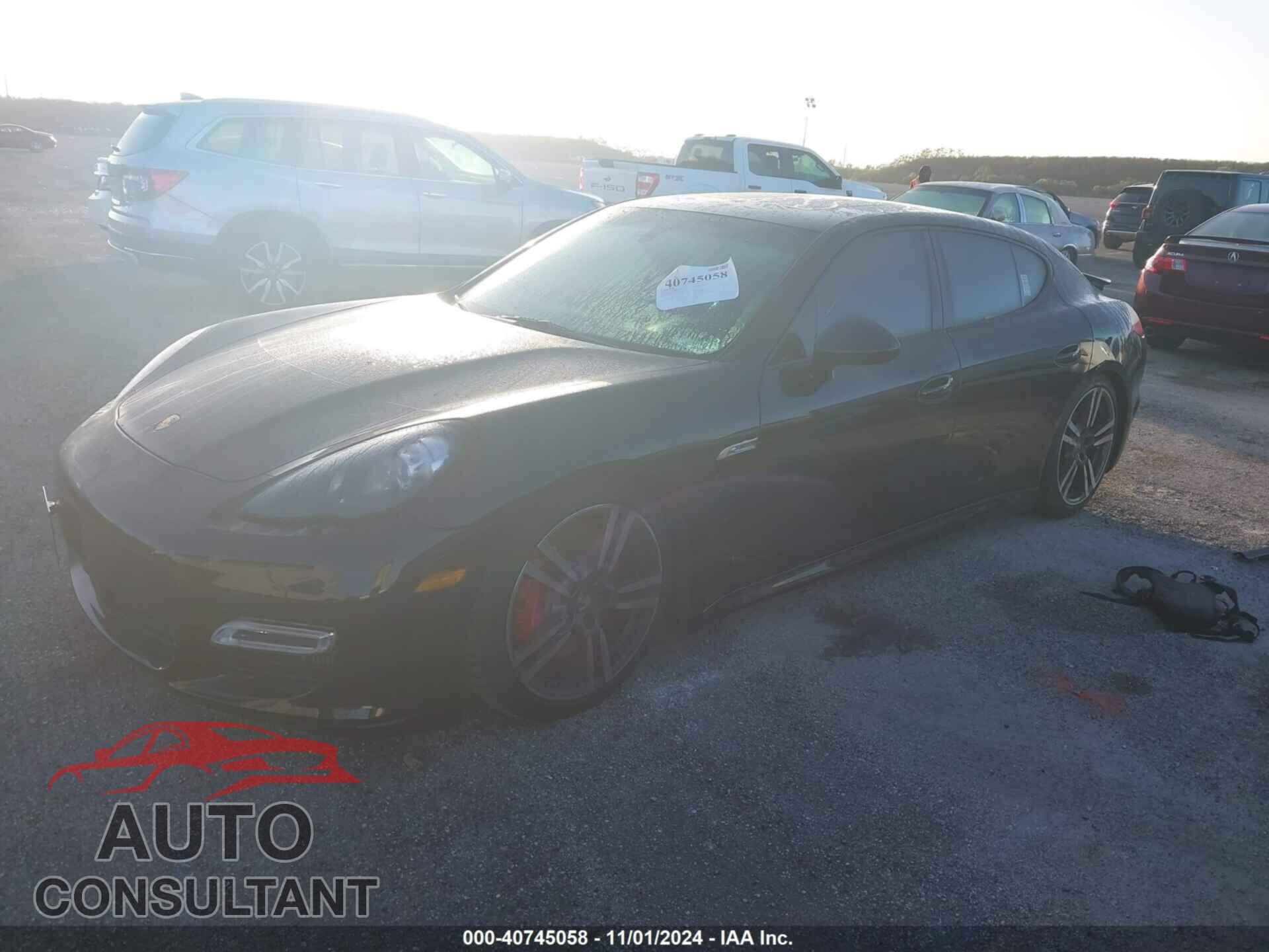 PORSCHE PANAMERA 2012 - WP0AC2A72CL090077