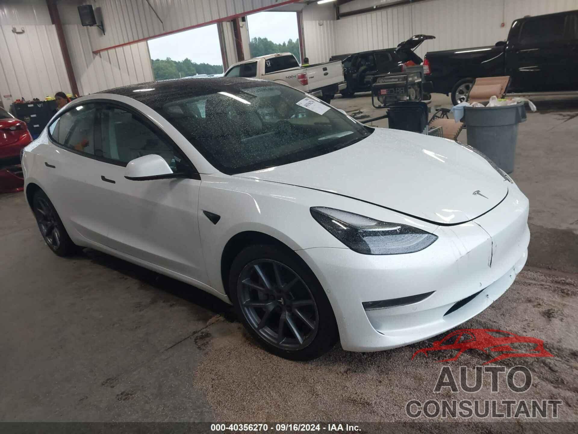 TESLA MODEL 3 2022 - 5YJ3E1EB6NF231282