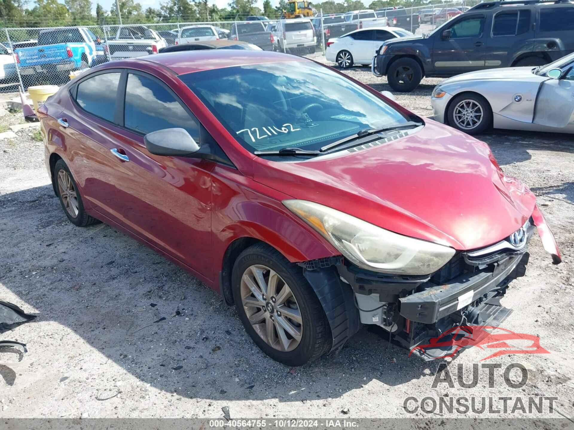 HYUNDAI ELANTRA 2016 - 5NPDH4AE1GH721162