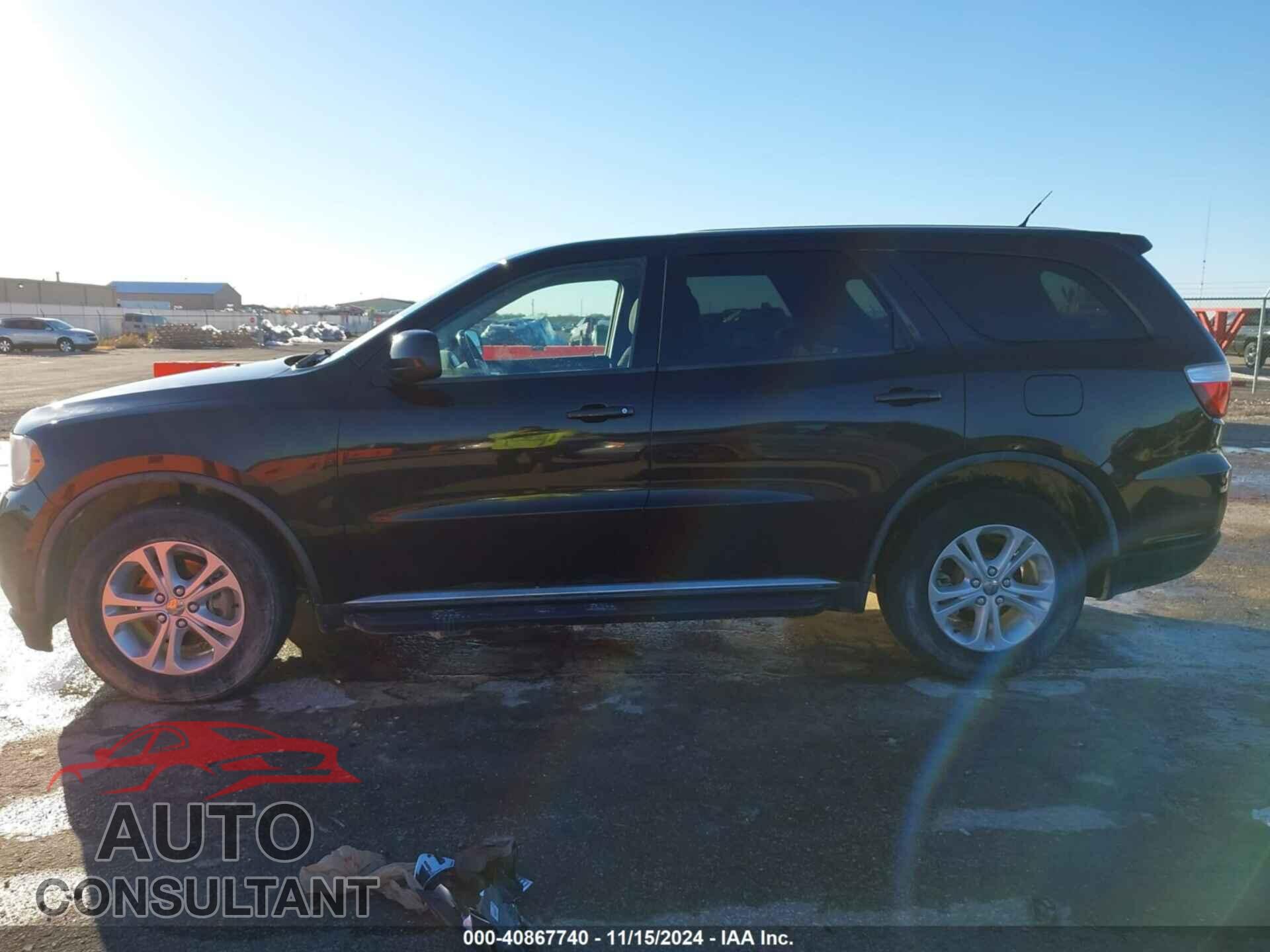 DODGE DURANGO 2012 - 1C4RDJAG6CC196929