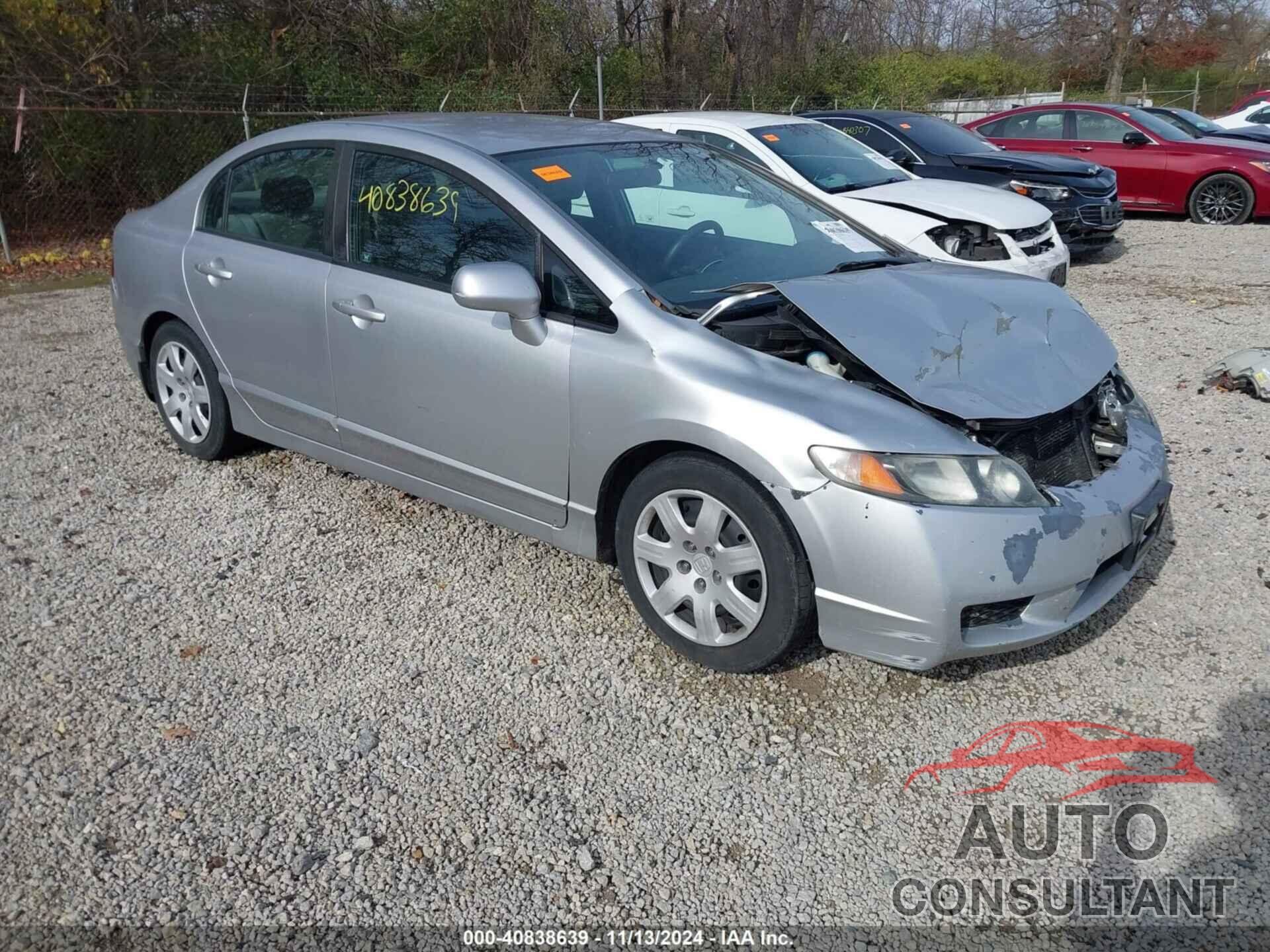 HONDA CIVIC 2010 - 19XFA1F5XAE024430