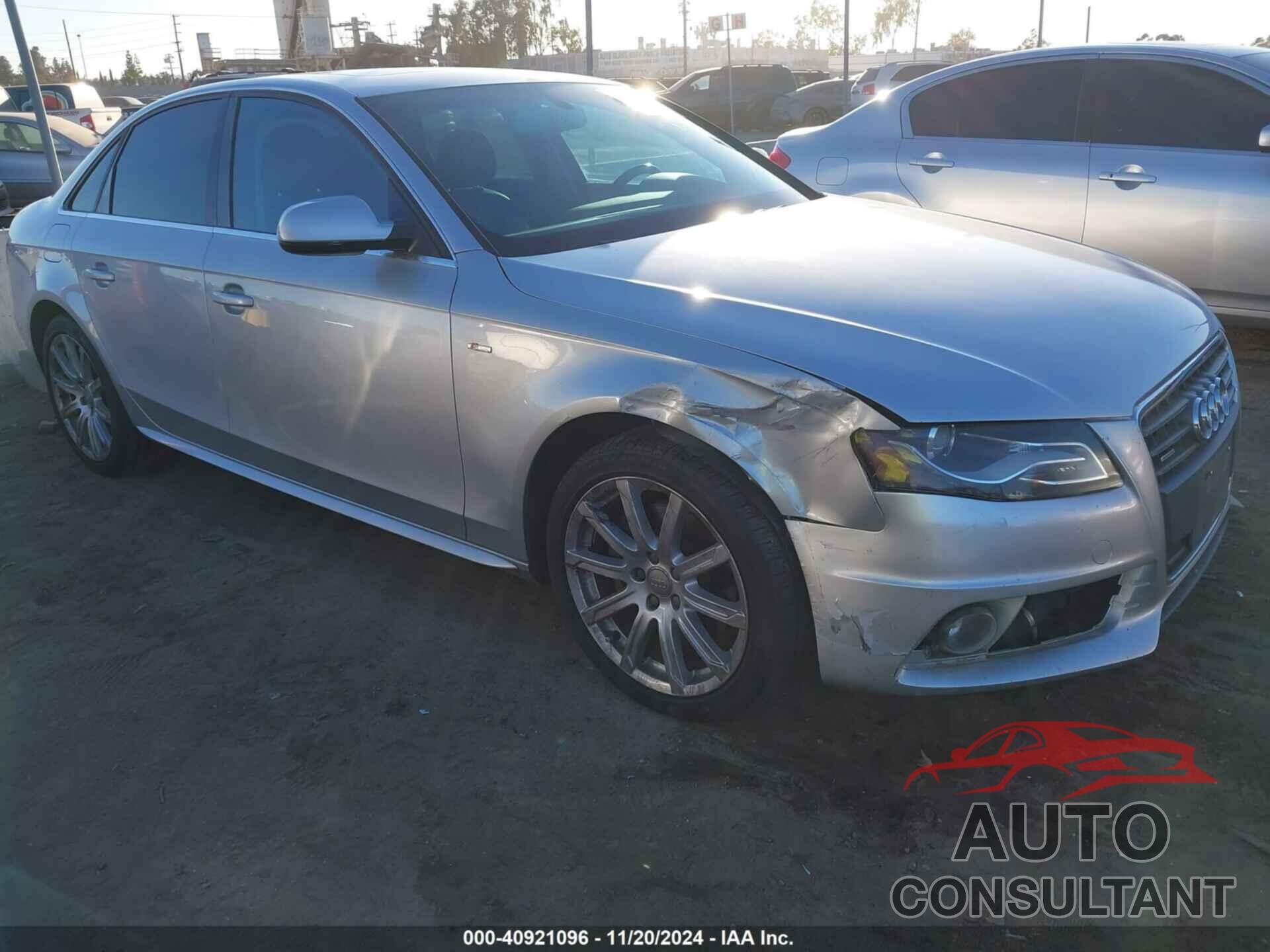 AUDI A4 2012 - WAUFFAFL4CN000510