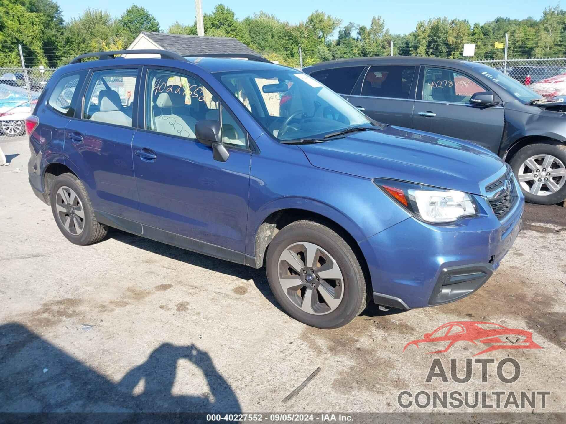 SUBARU FORESTER 2017 - JF2SJABC9HH425752