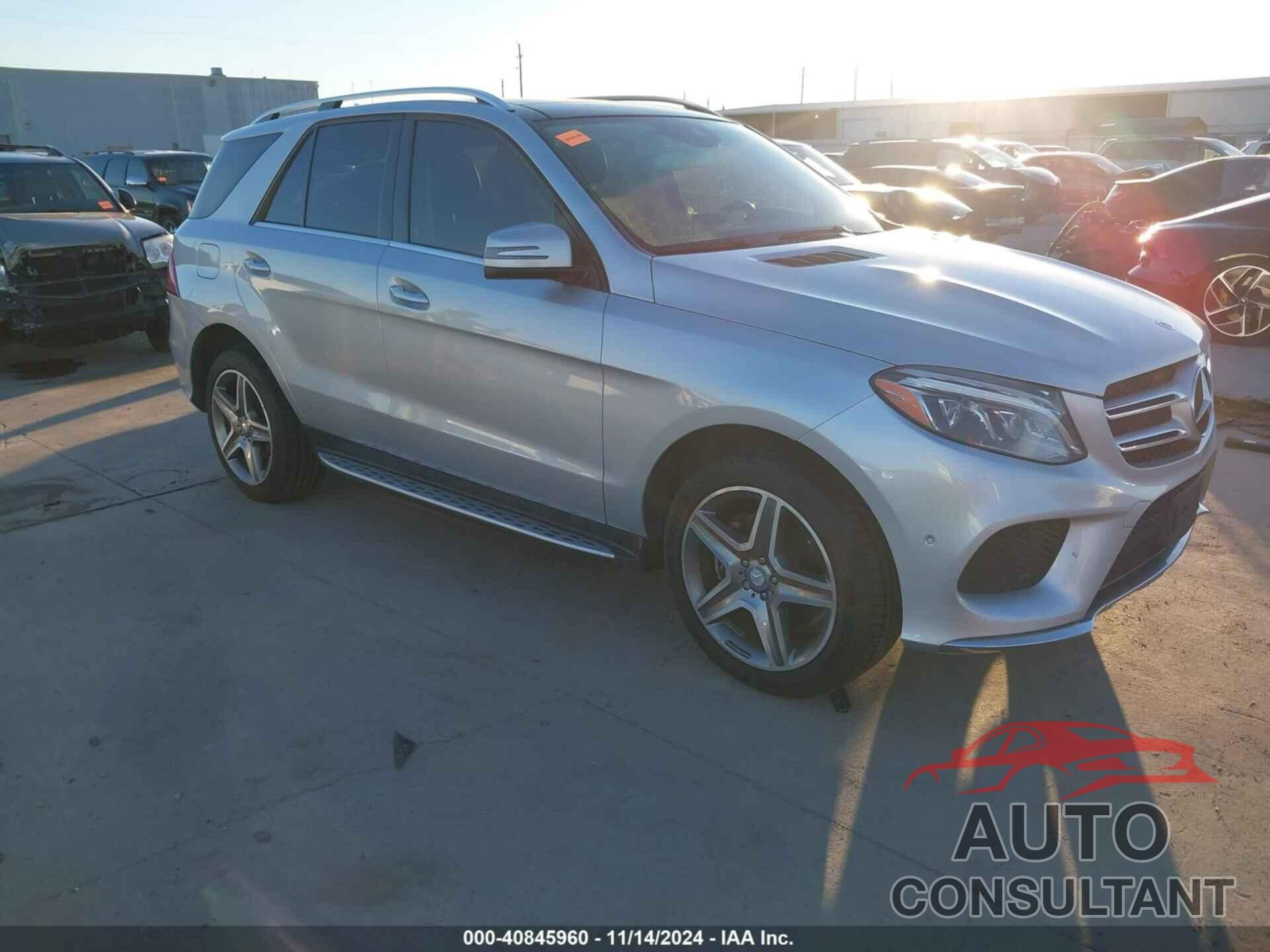 MERCEDES-BENZ GLE 300D 2016 - 4JGDA0EB5GA709578