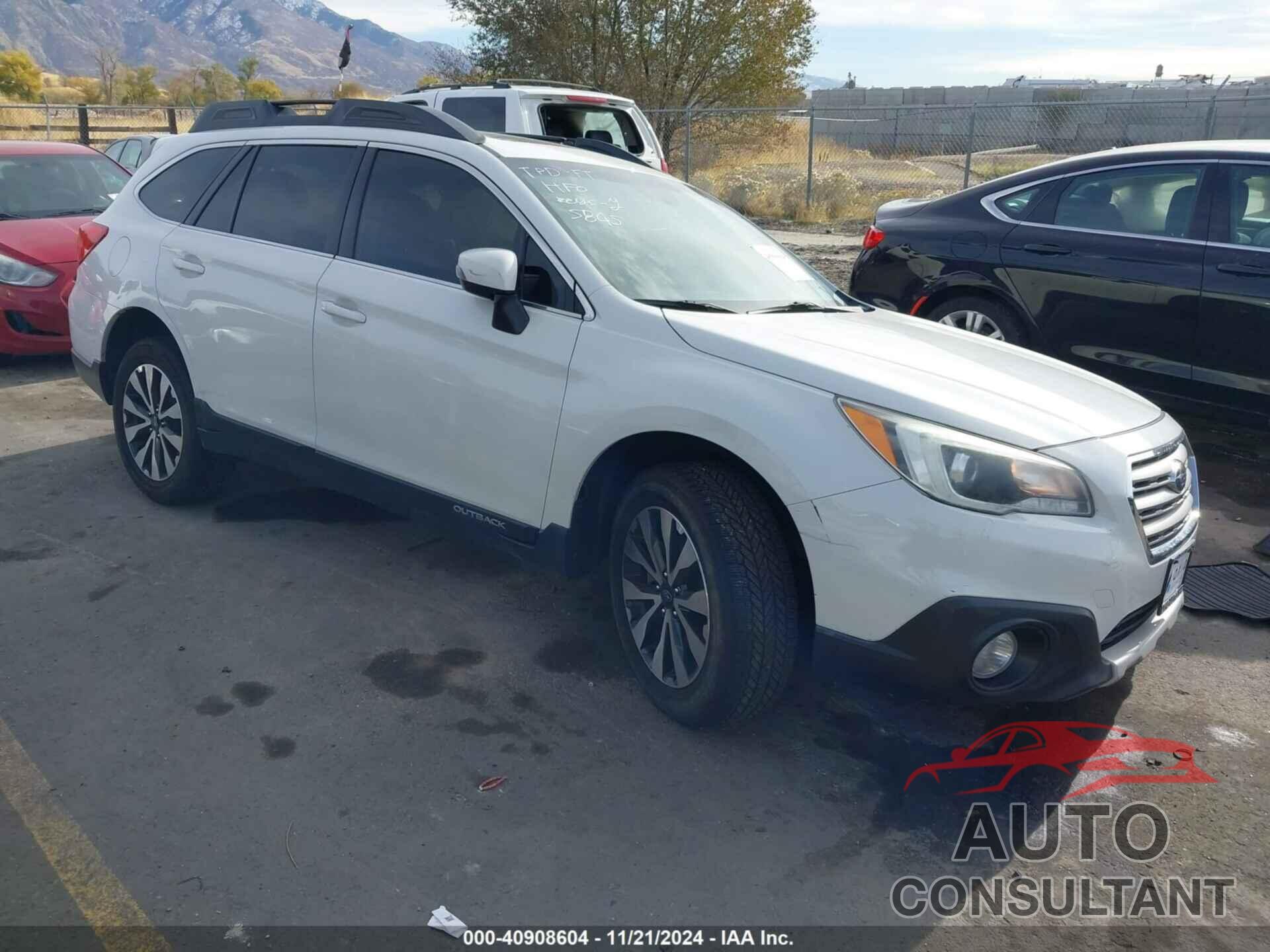 SUBARU OUTBACK 2015 - 4S4BSBNC9F3326836