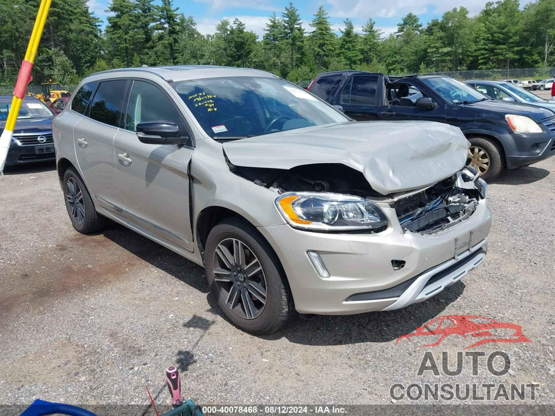 VOLVO XC60 2017 - YV440MRR1H2076169