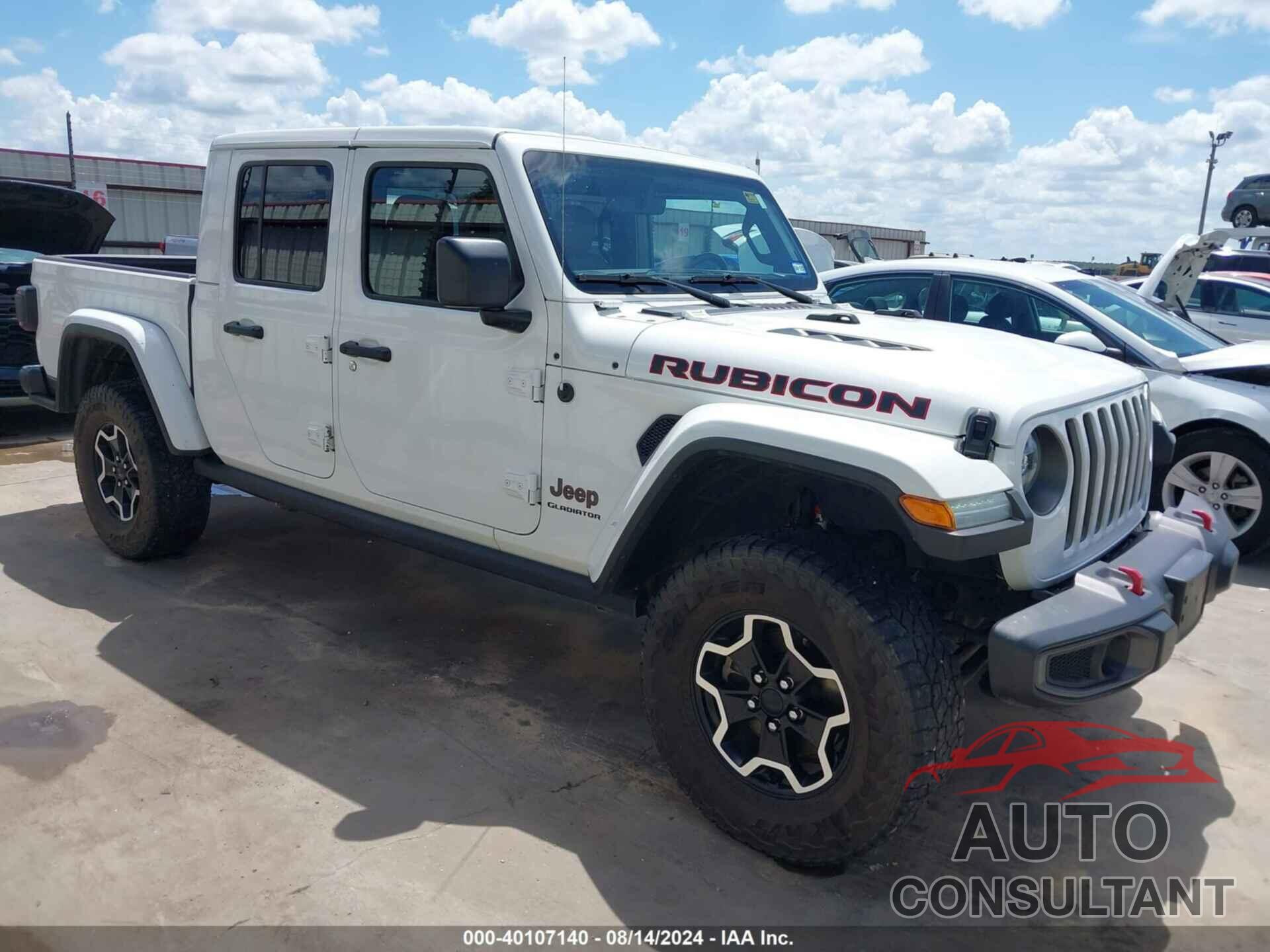 JEEP GLADIATOR 2020 - 1C6JJTBG2LL125010