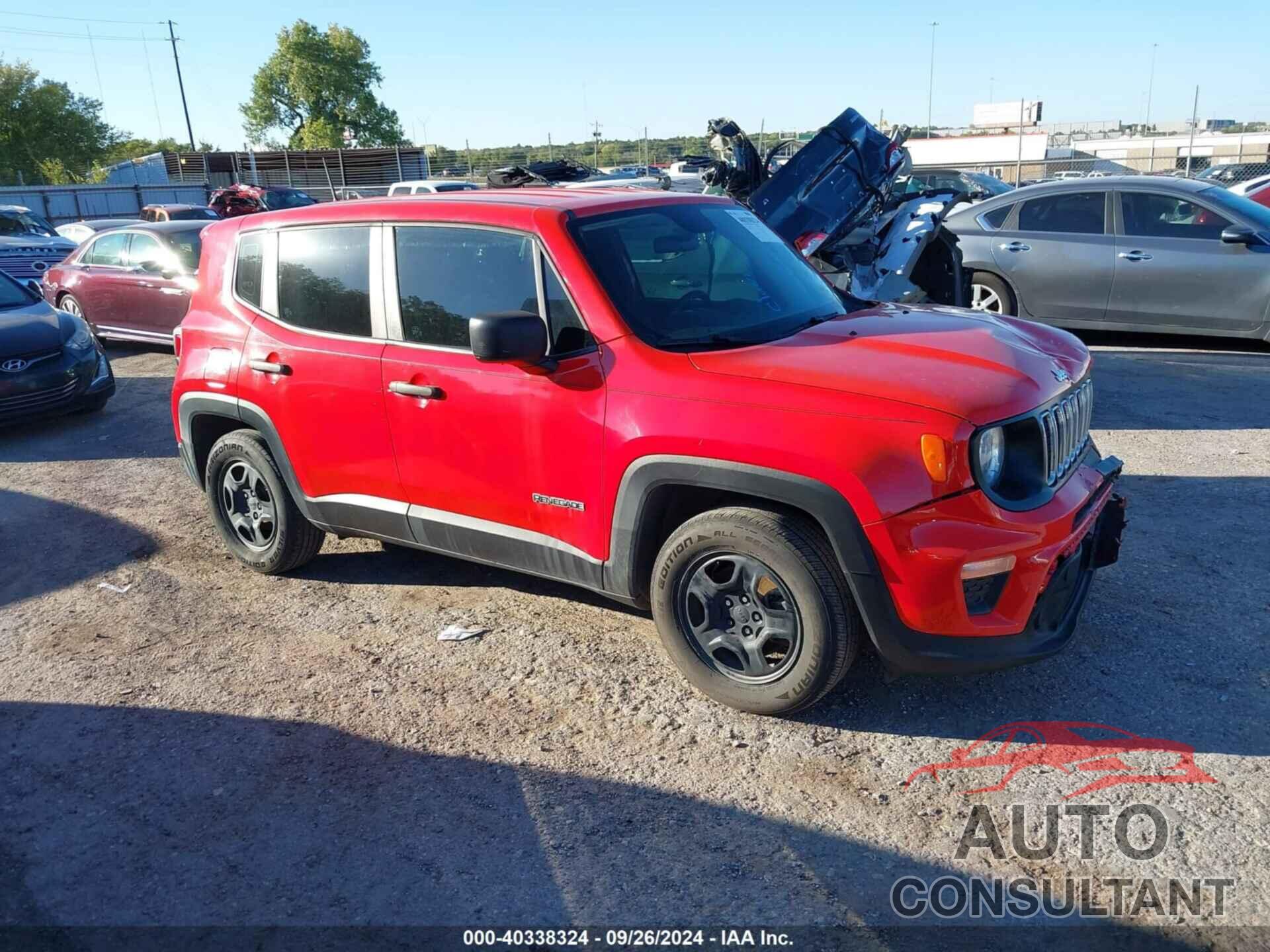 JEEP RENEGADE 2020 - ZACNJAAB7LPL02714