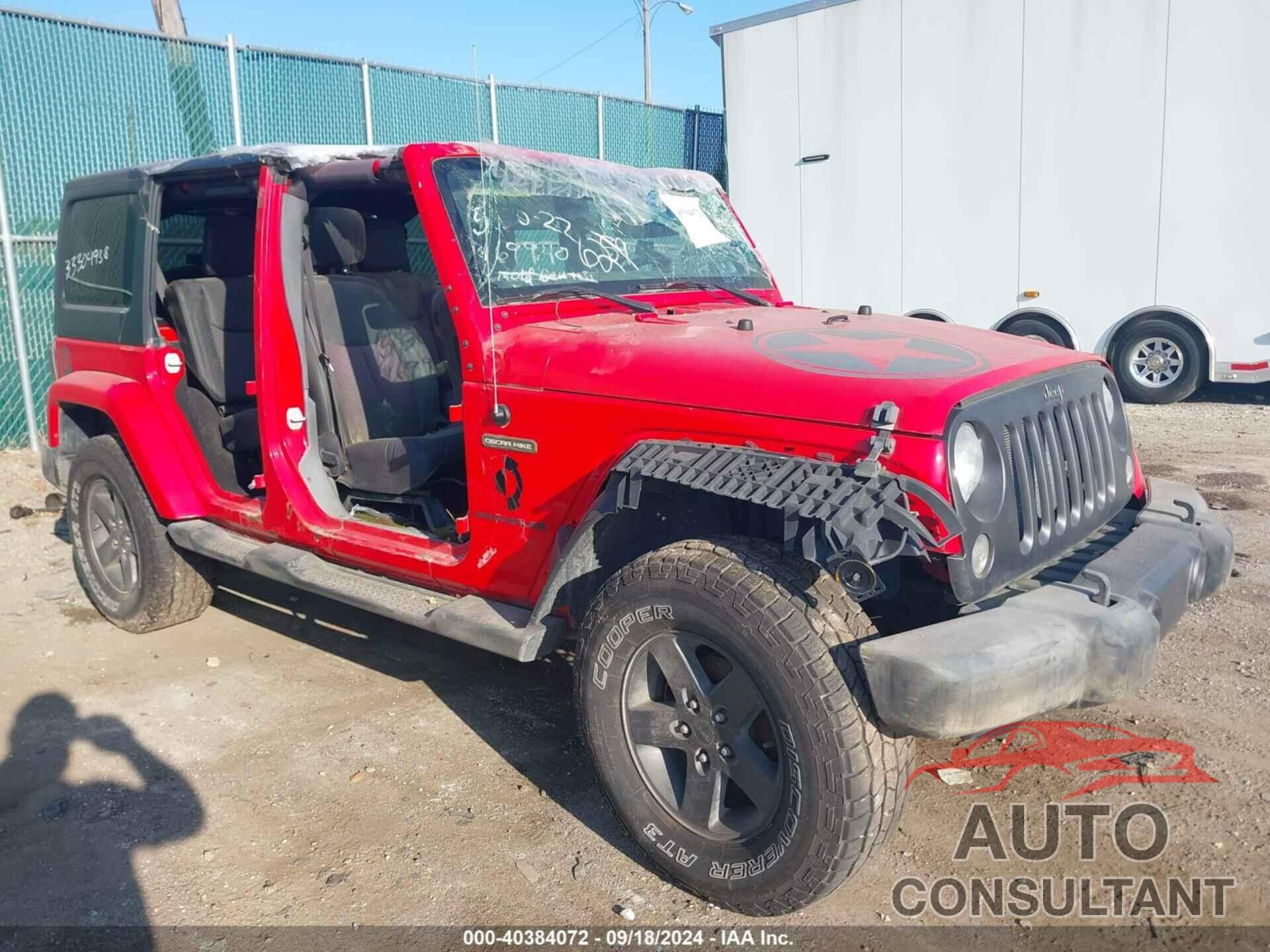 JEEP WRANGLER UNLIMITED 2016 - 1C4BJWDG3GL171169