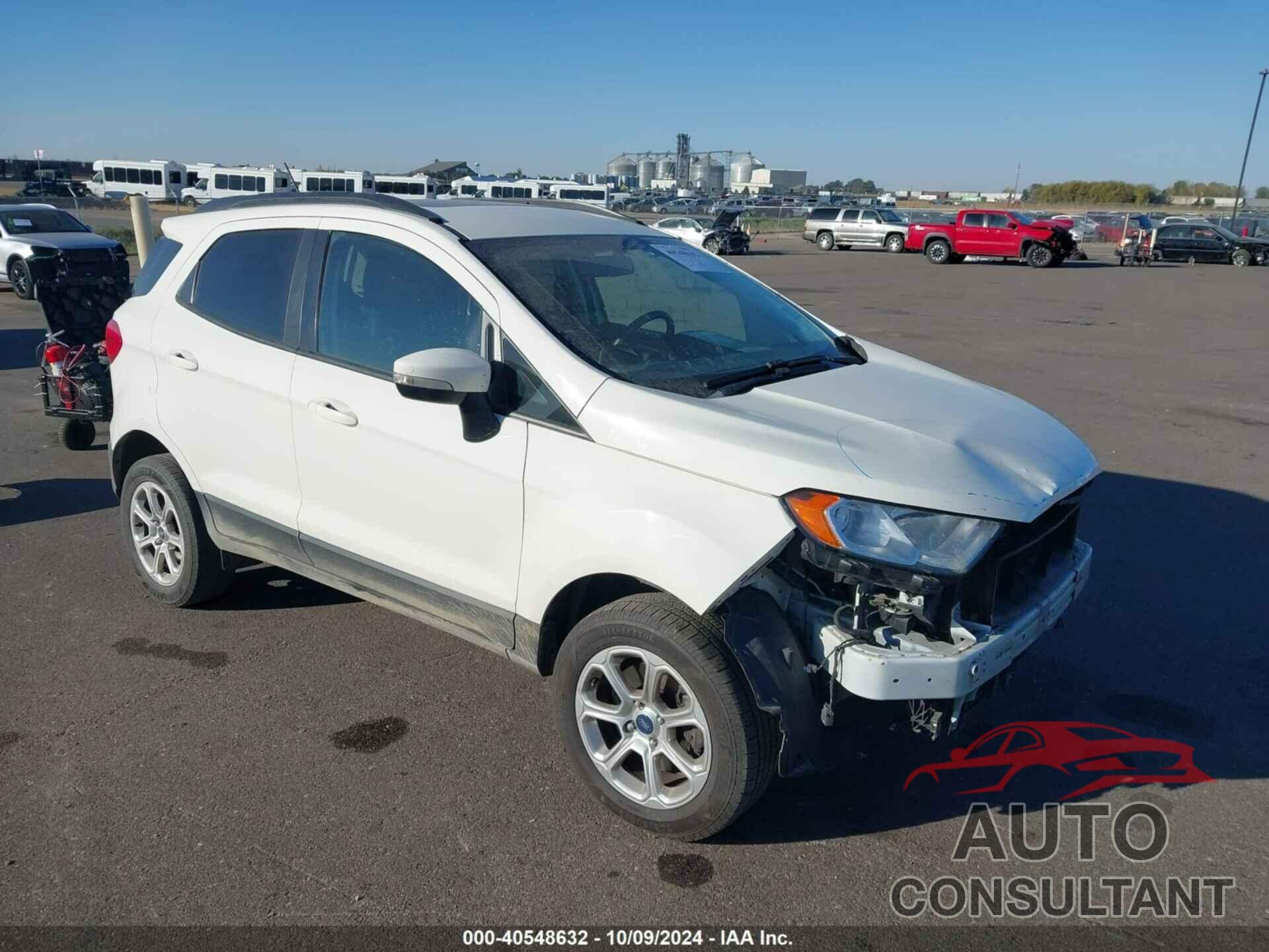 FORD ECOSPORT 2018 - MAJ6P1UL9JC223157