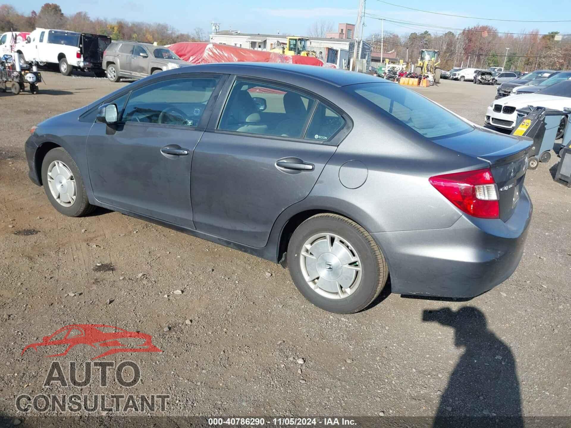 HONDA CIVIC 2012 - 2HGFB2F67CH320333