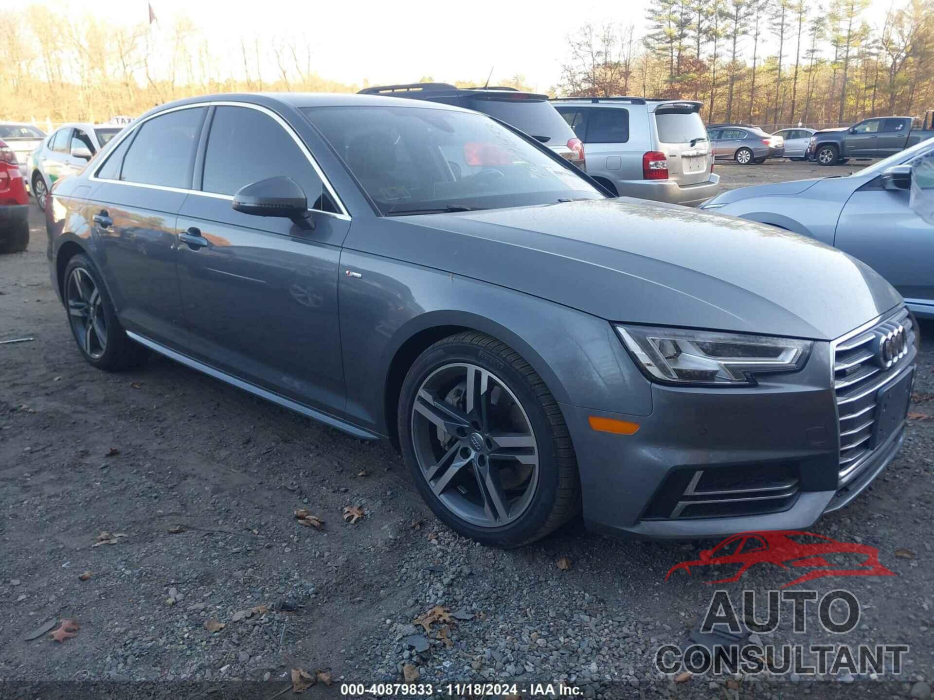 AUDI A4 2017 - WAUFNAF4XHN057670