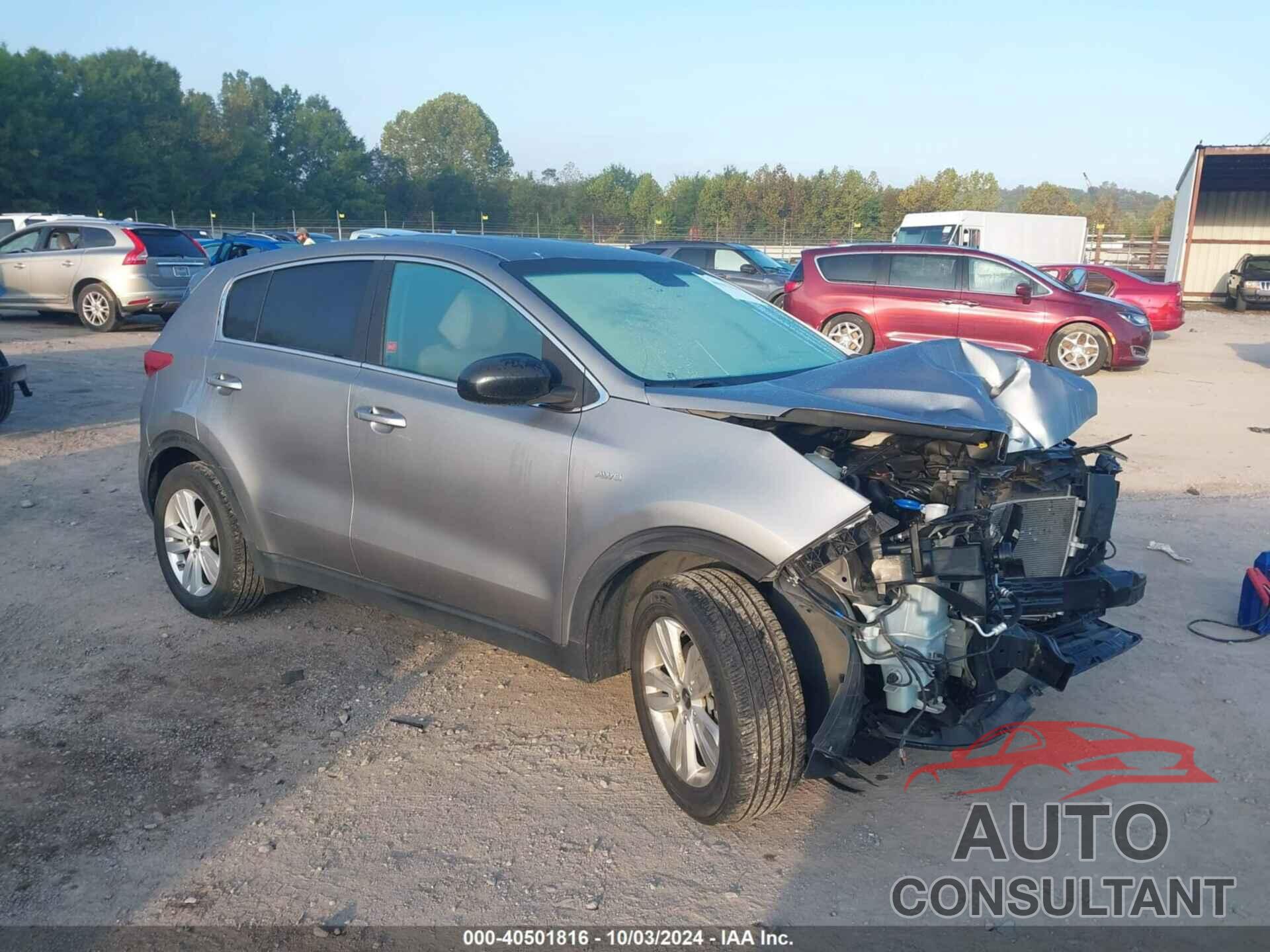 KIA SPORTAGE 2019 - KNDPMCAC2K7609453