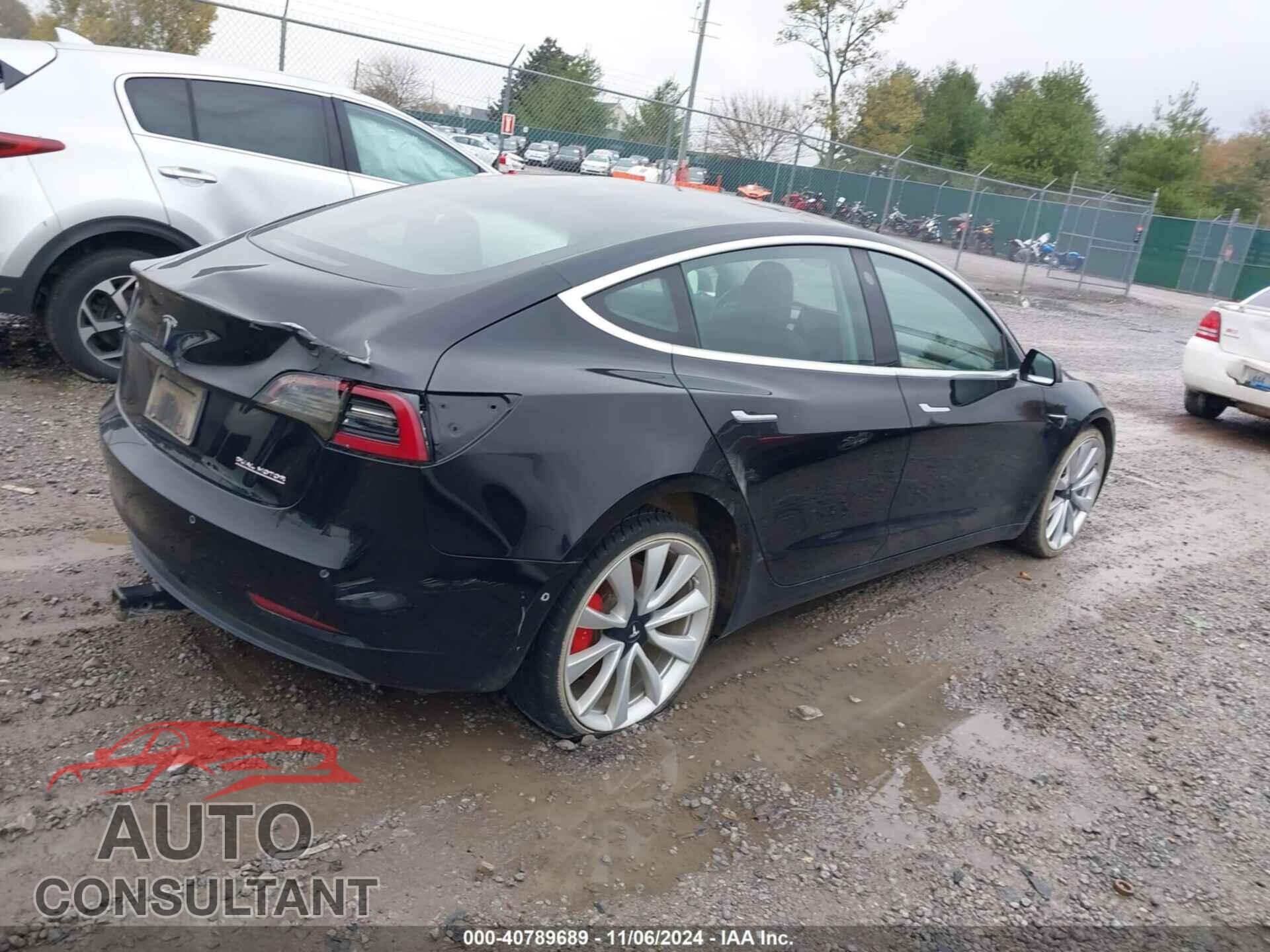 TESLA MODEL 3 2019 - 5YJ3E1EB0KF236621
