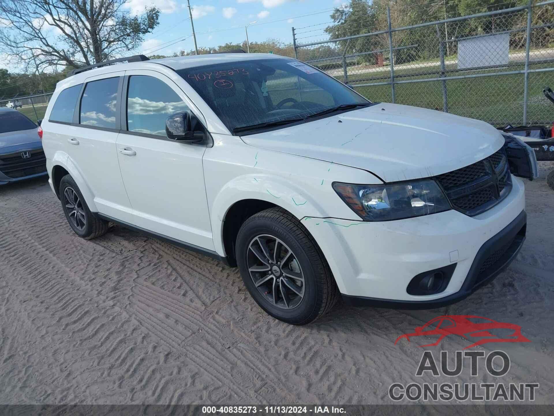 DODGE JOURNEY 2019 - 3C4PDCBBXKT718387