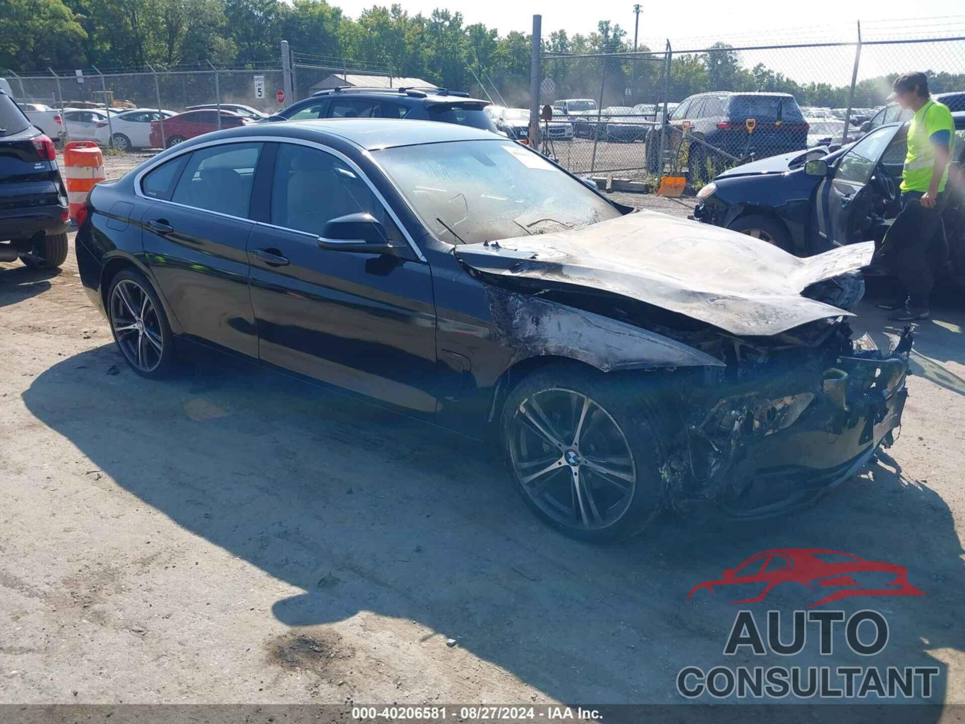 BMW 430I GRAN COUPE 2018 - WBA4J3C53JBL02960