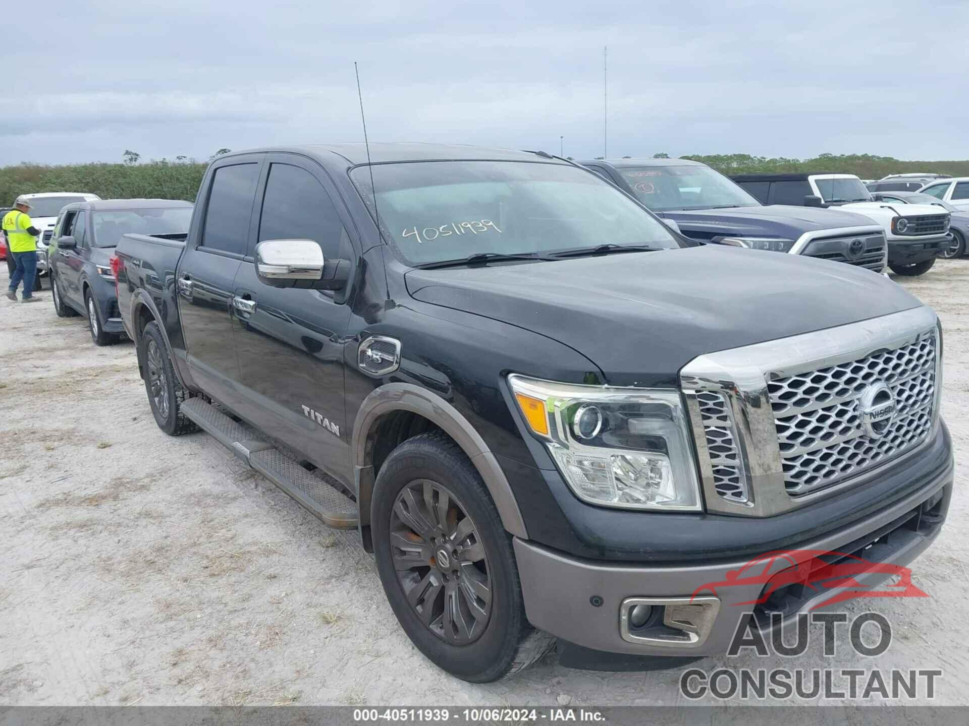 NISSAN TITAN 2017 - 1N6AA1E64HN507984