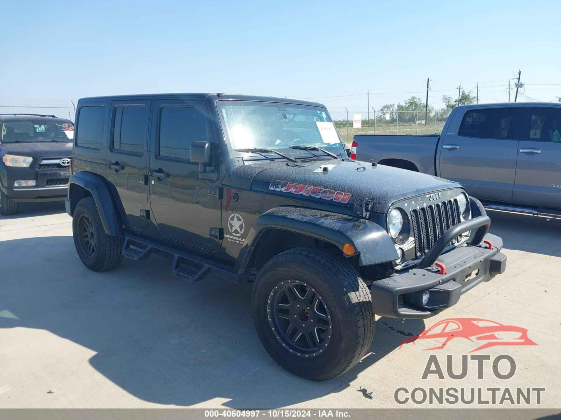 JEEP WRANGLER UNLIMITED 2016 - 1C4HJWFG5GL264248