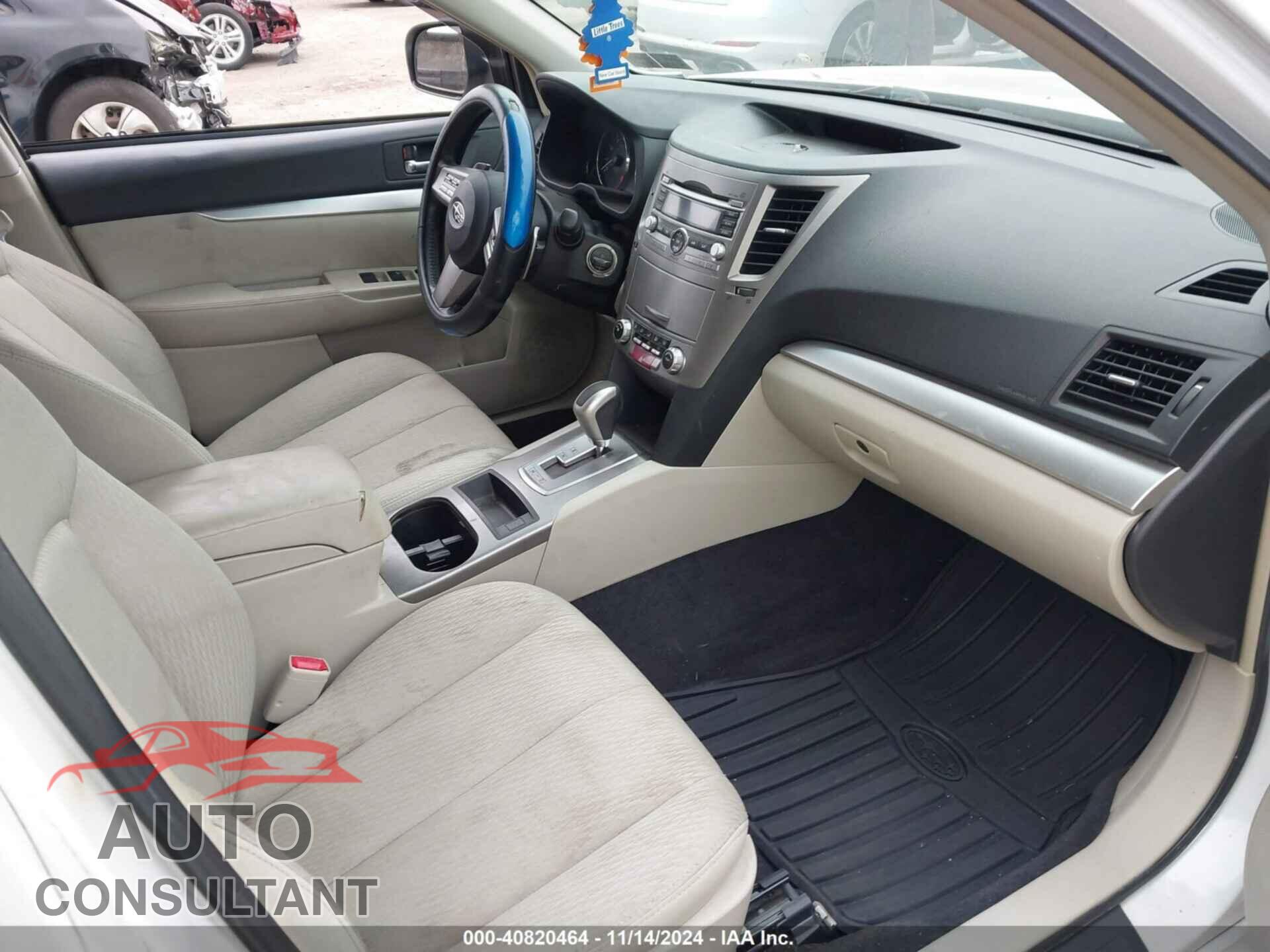 SUBARU LEGACY 2010 - 4S3BMBB61A3240619