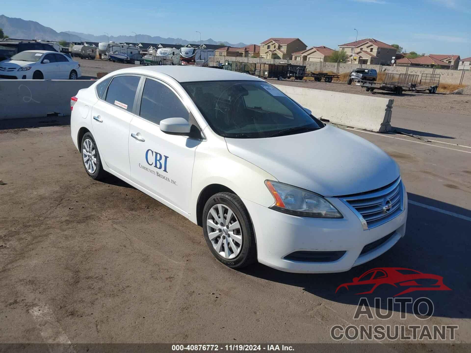 NISSAN SENTRA 2013 - 3N1AB7AP6DL652152
