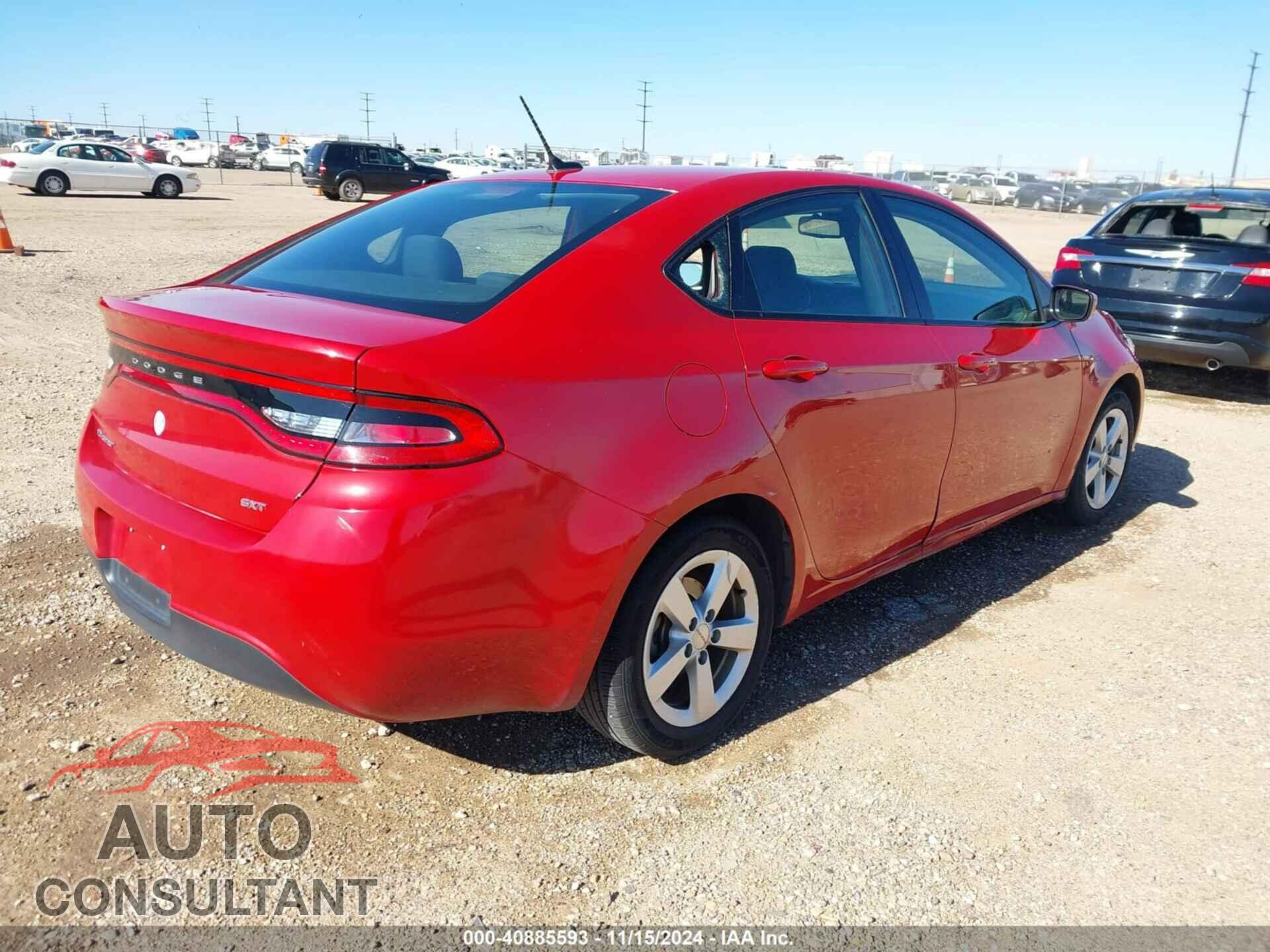 DODGE DART 2016 - 1C3CDFFAXGD819836
