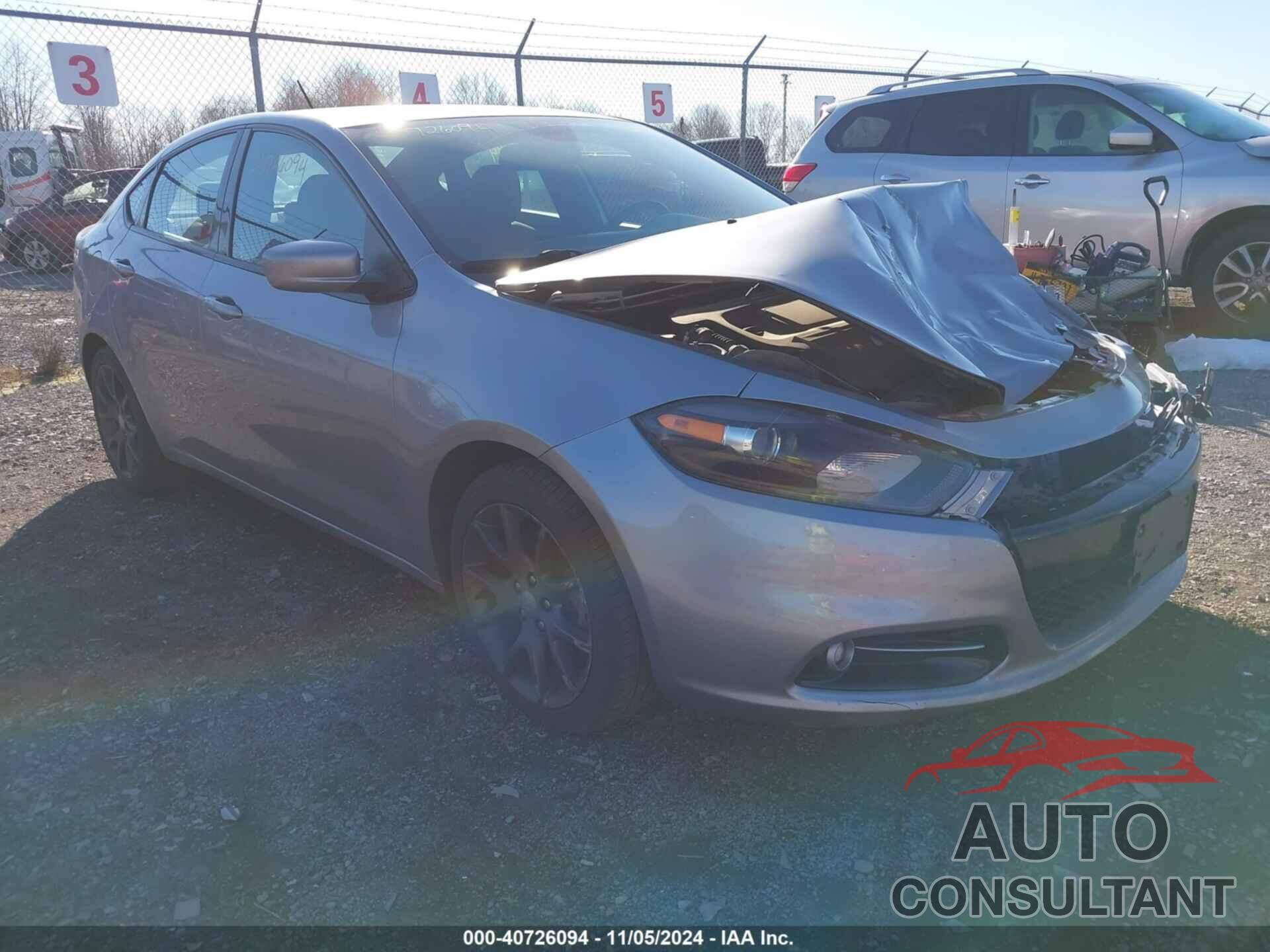 DODGE DART 2016 - 1C3CDFFA6GD822250
