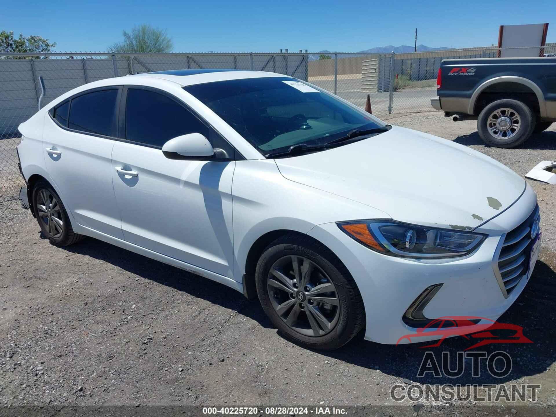 HYUNDAI ELANTRA 2018 - 5NPD84LF1JH315959