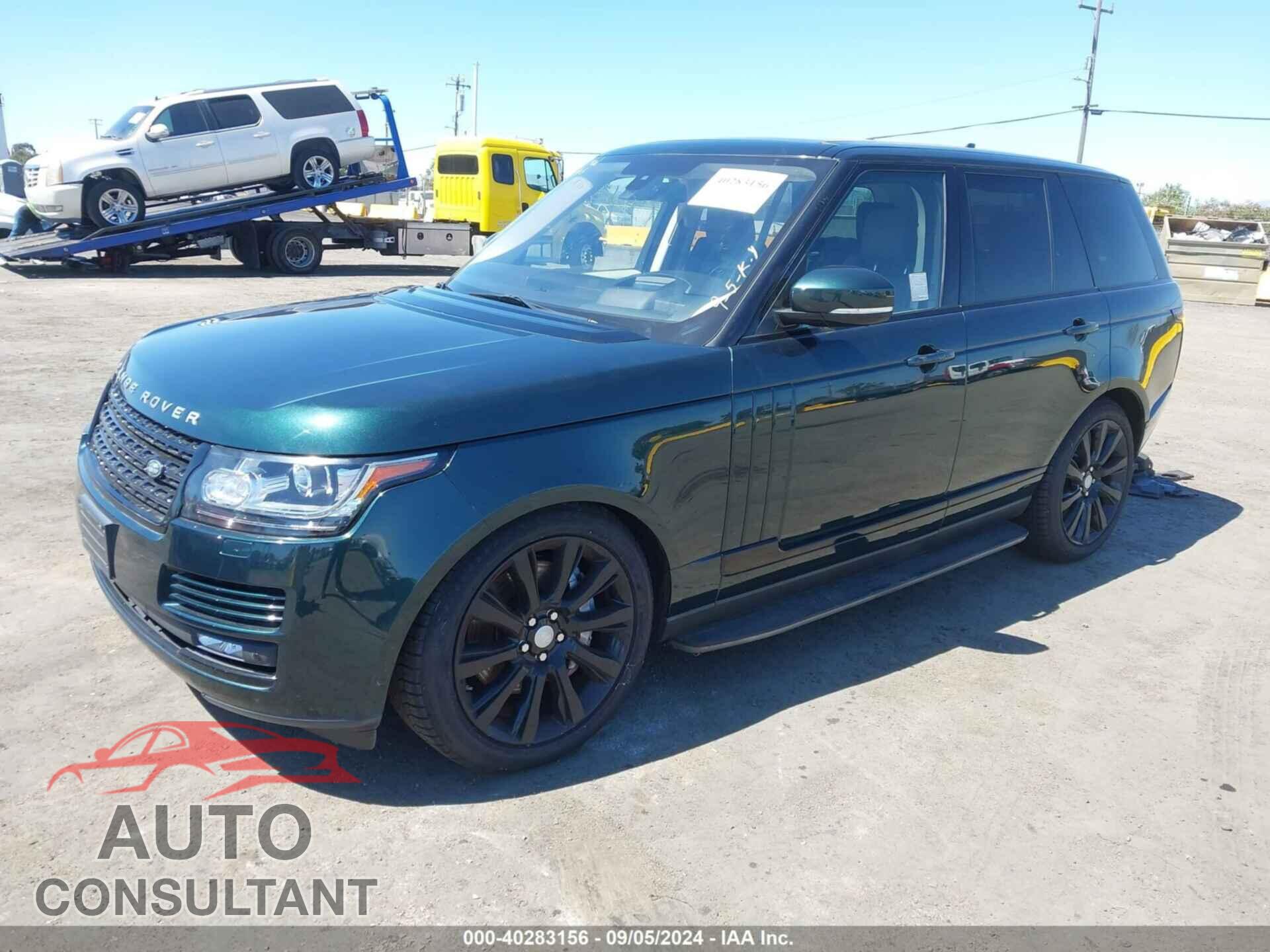 LAND ROVER RANGE ROVER 2016 - SALGS2EFXGA279536