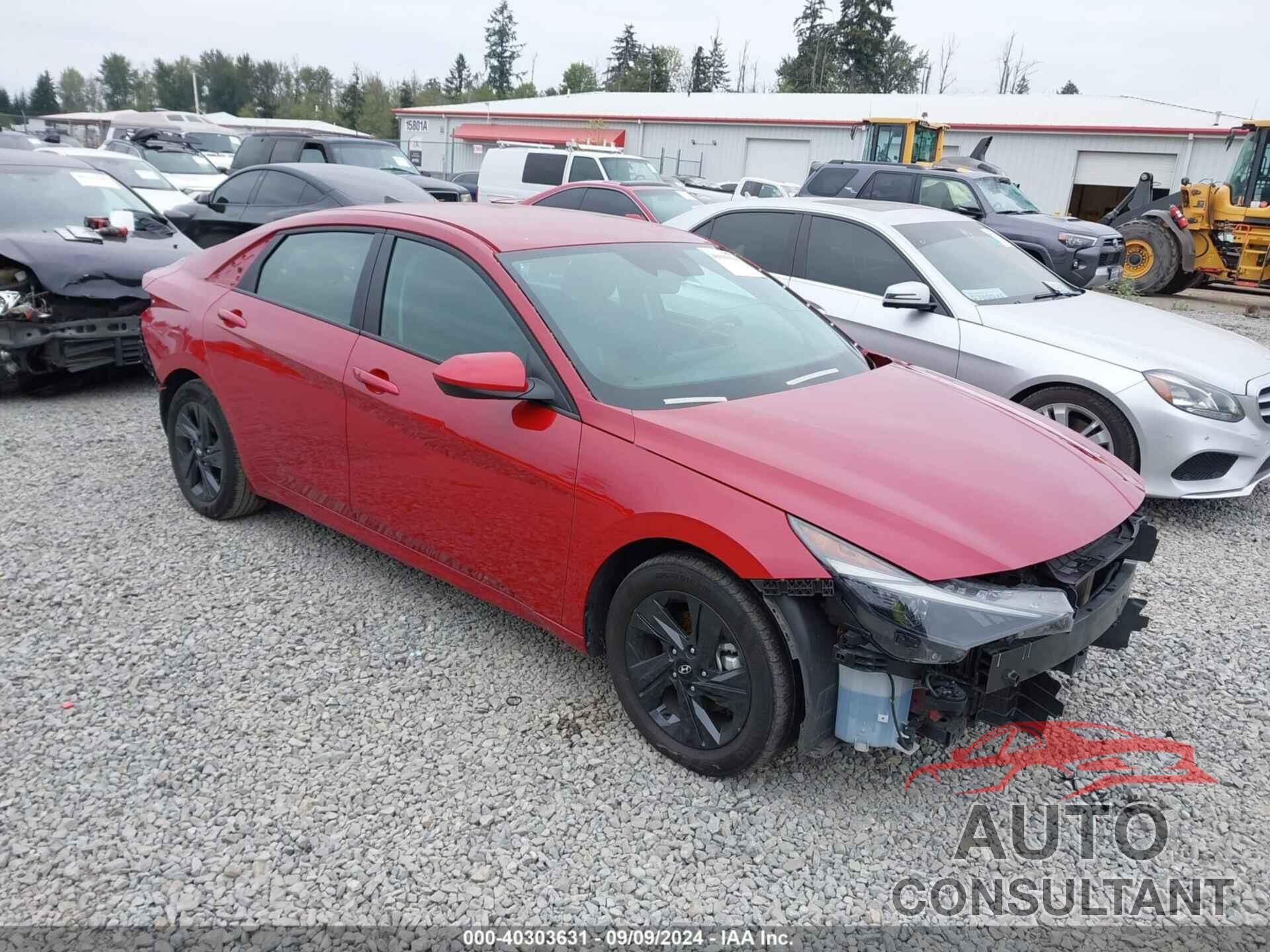 HYUNDAI ELANTRA HYBRID 2022 - KMHLM4AJ2NU028264