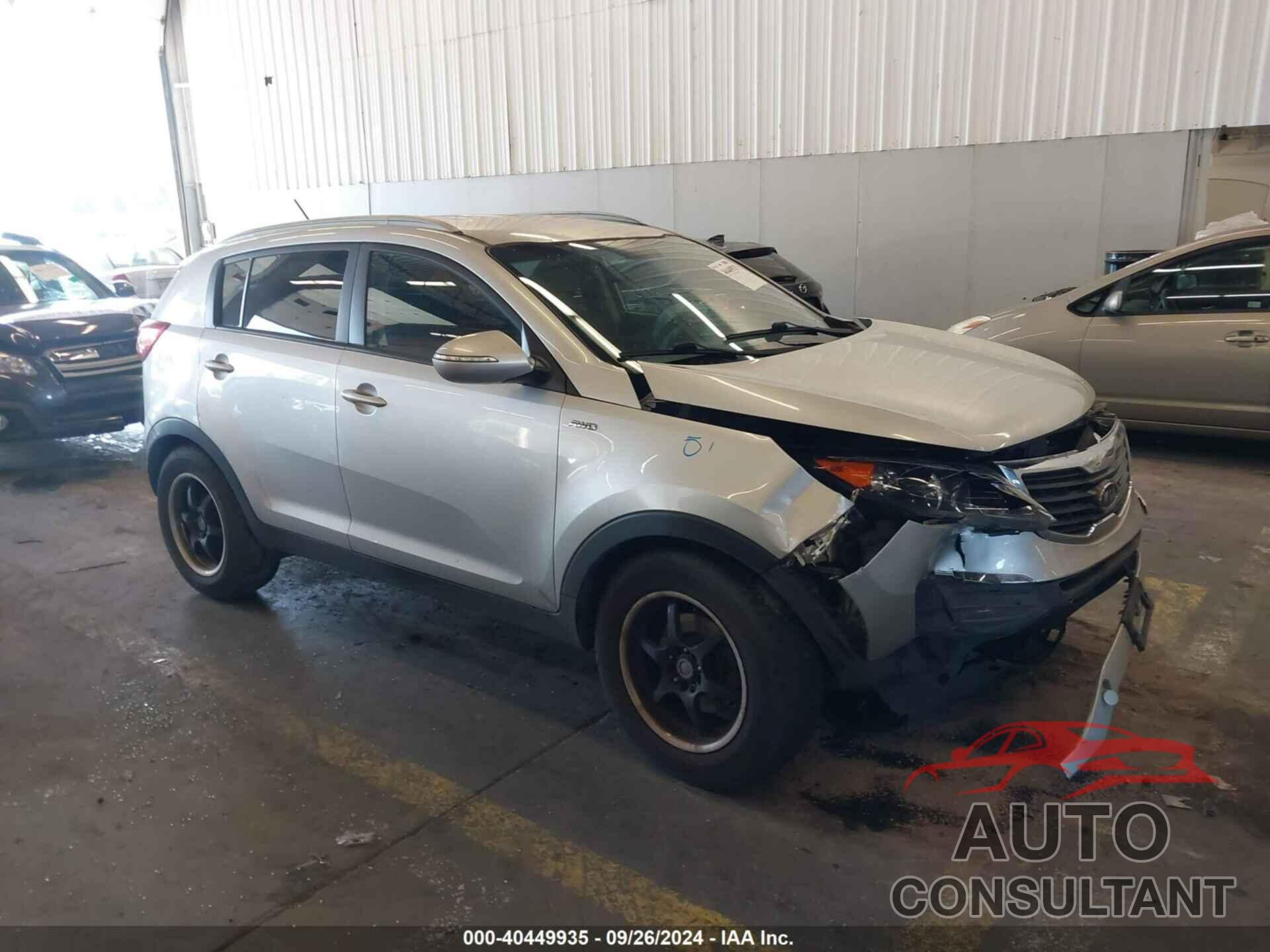 KIA SPORTAGE 2012 - KNDPBCA24C7255160