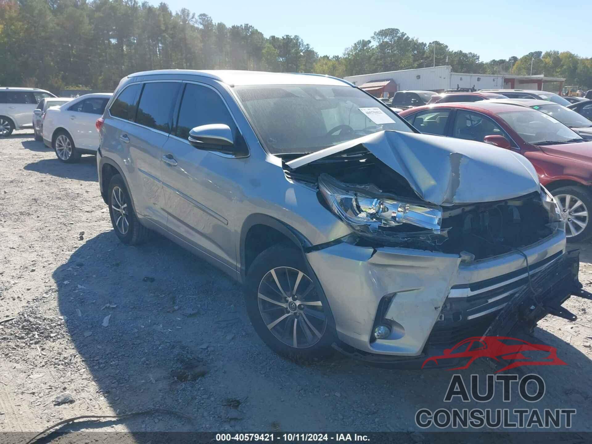 TOYOTA HIGHLANDER 2017 - 5TDKZRFHXHS199633