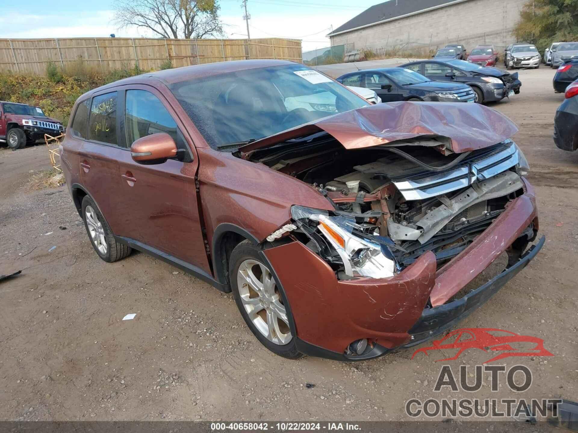 MITSUBISHI OUTLANDER 2015 - JA4AD3A35FZ001811
