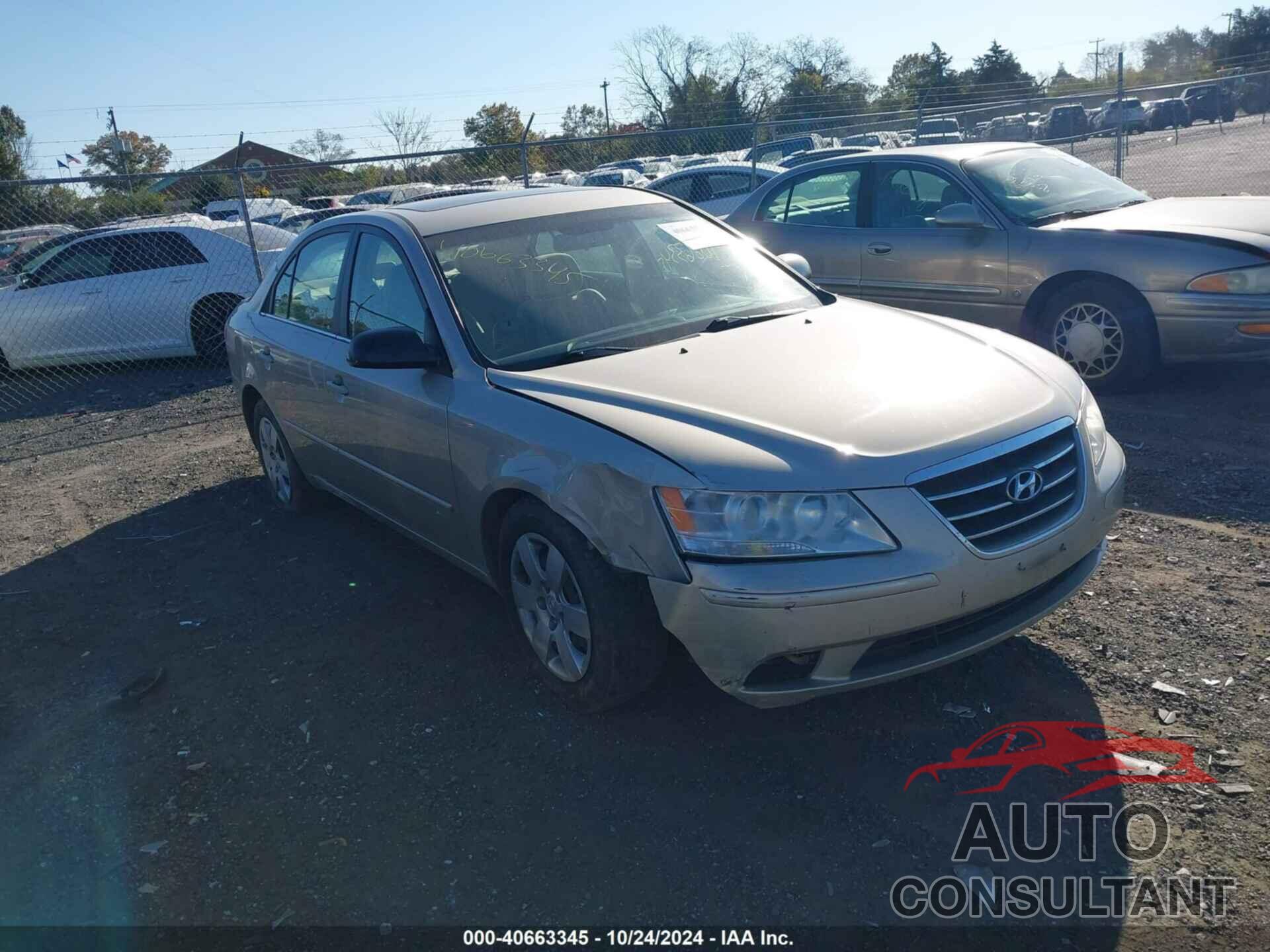 HYUNDAI SONATA 2009 - 5NPET46F99H462993