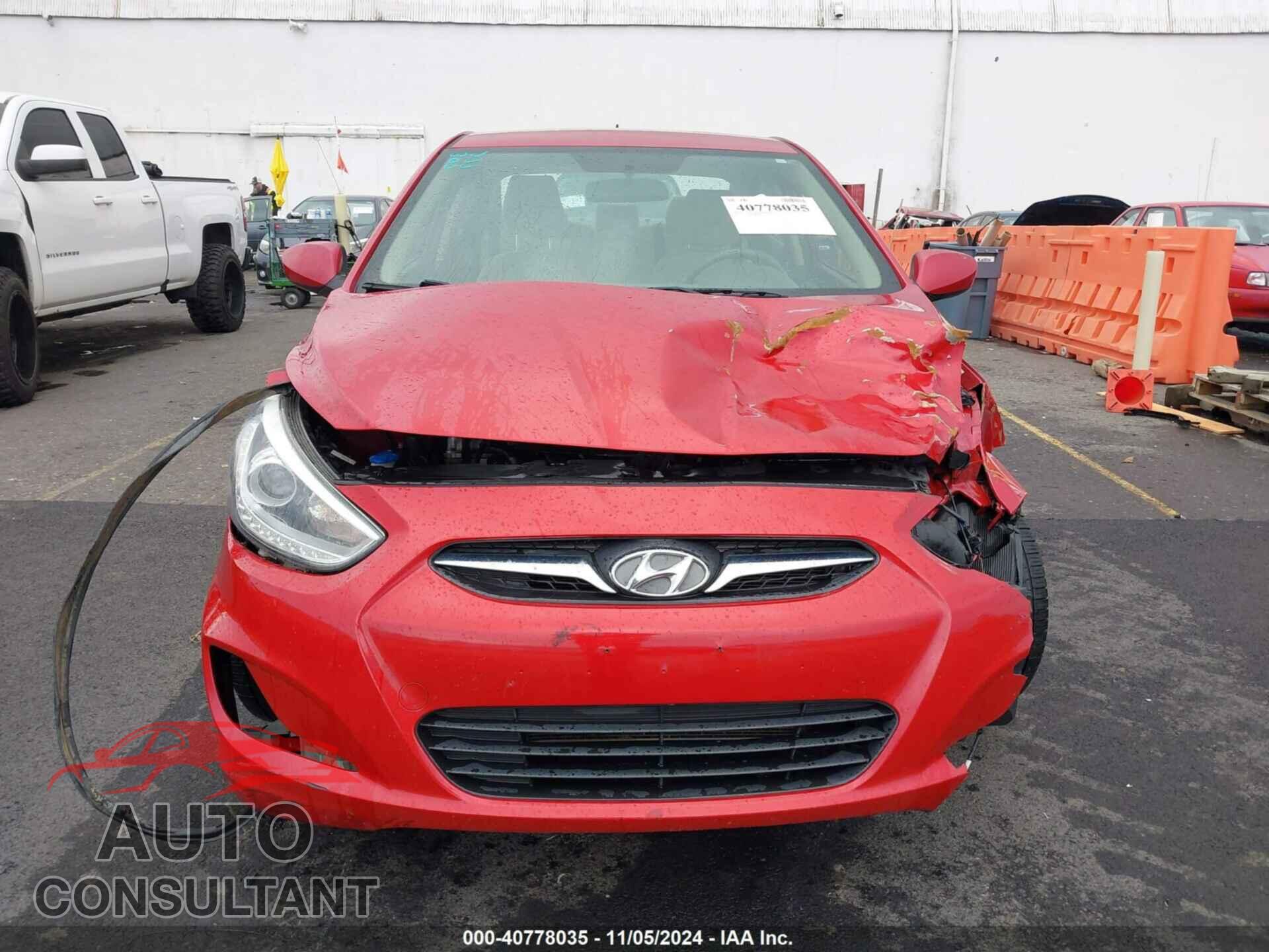 HYUNDAI ACCENT 2014 - KMHCU4AEXEU618506