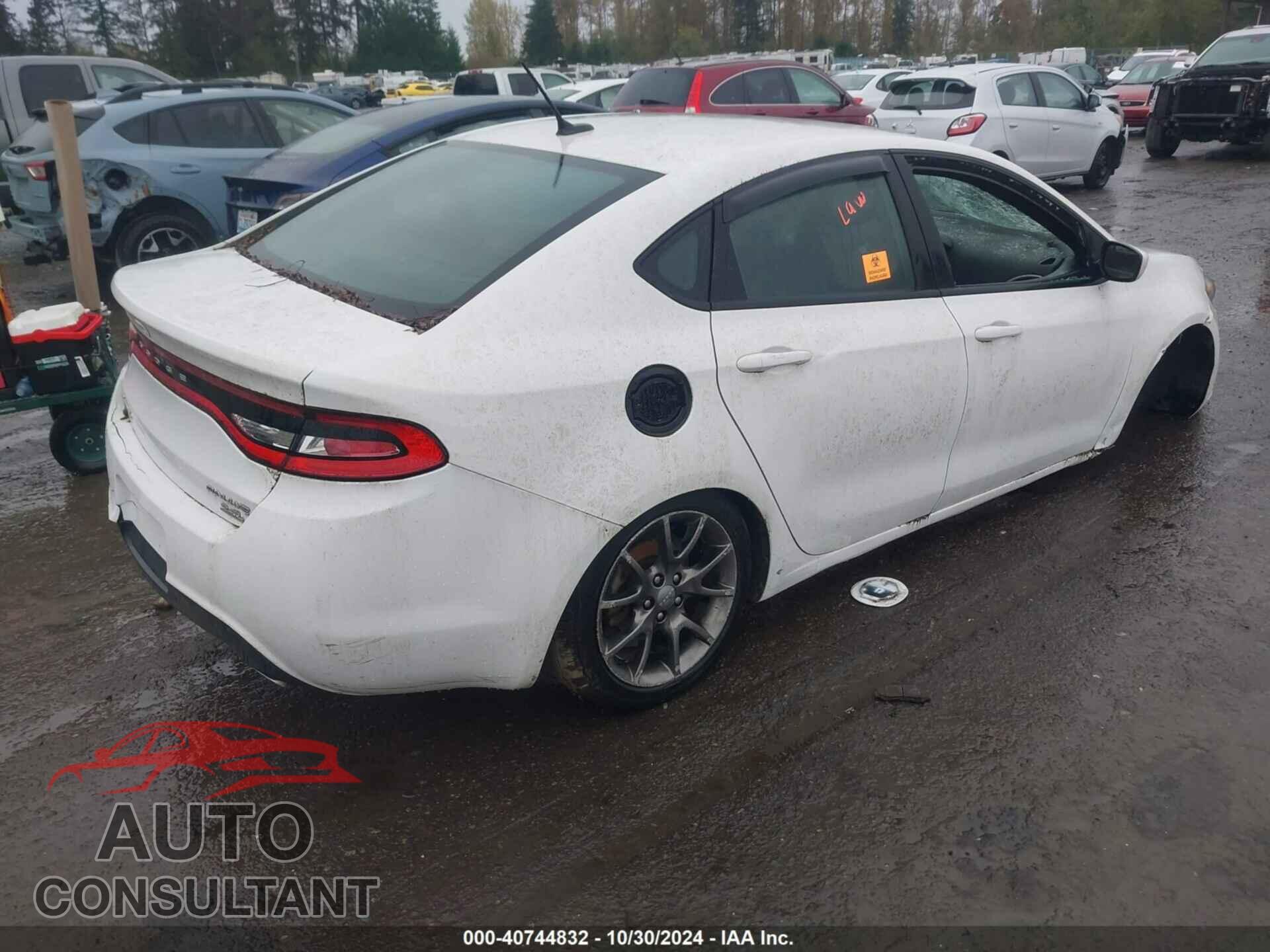 DODGE DART 2014 - 1C3CDFBB4ED667953