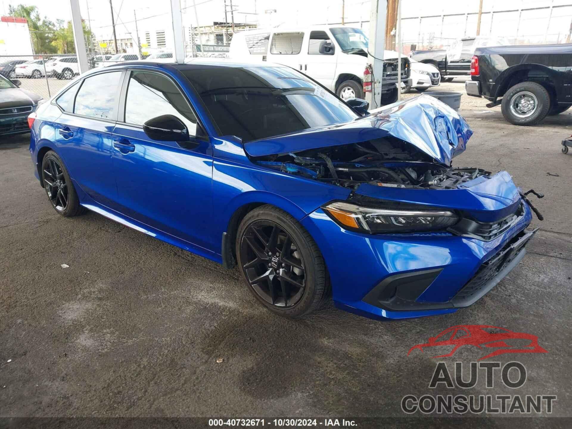 HONDA CIVIC 2023 - 2HGFE2F51PH545660
