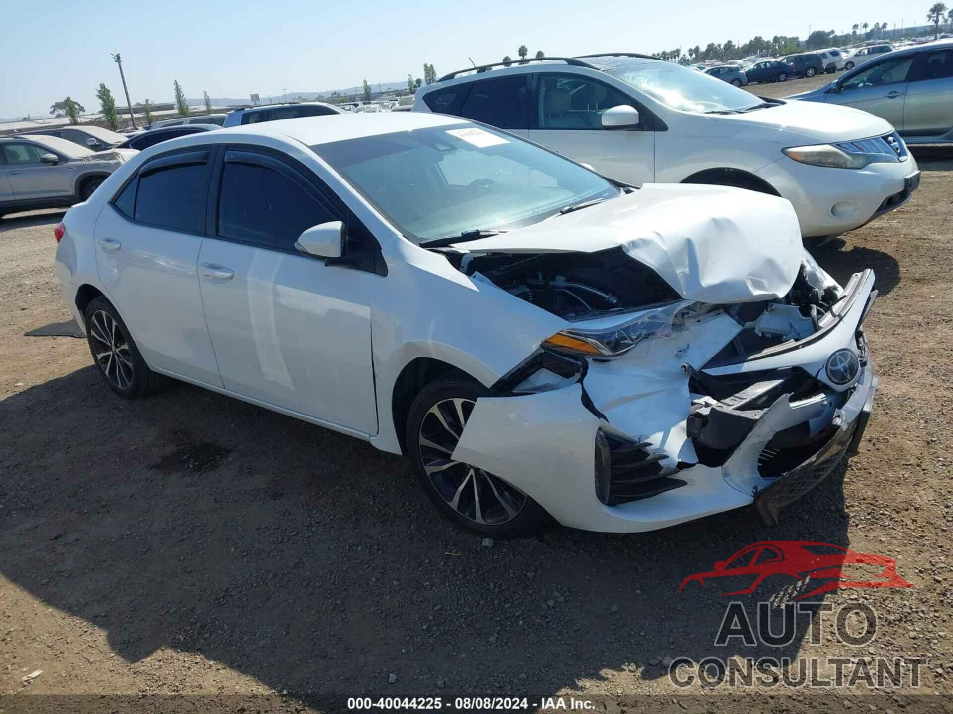 TOYOTA COROLLA 2019 - 5YFBURHE3KP949908