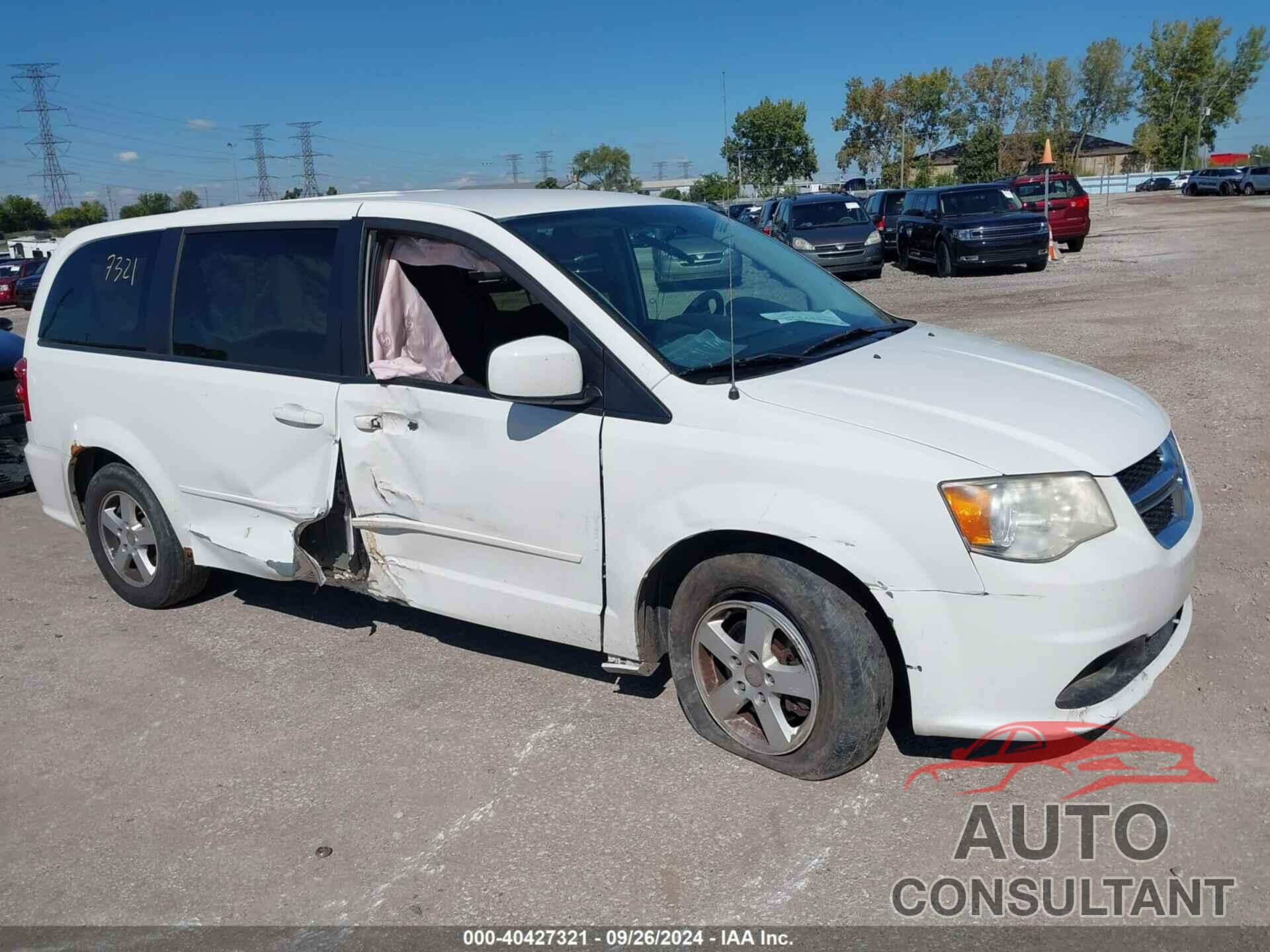 DODGE GRAND CARAVAN 2013 - 2C4RDGCG9DR527432