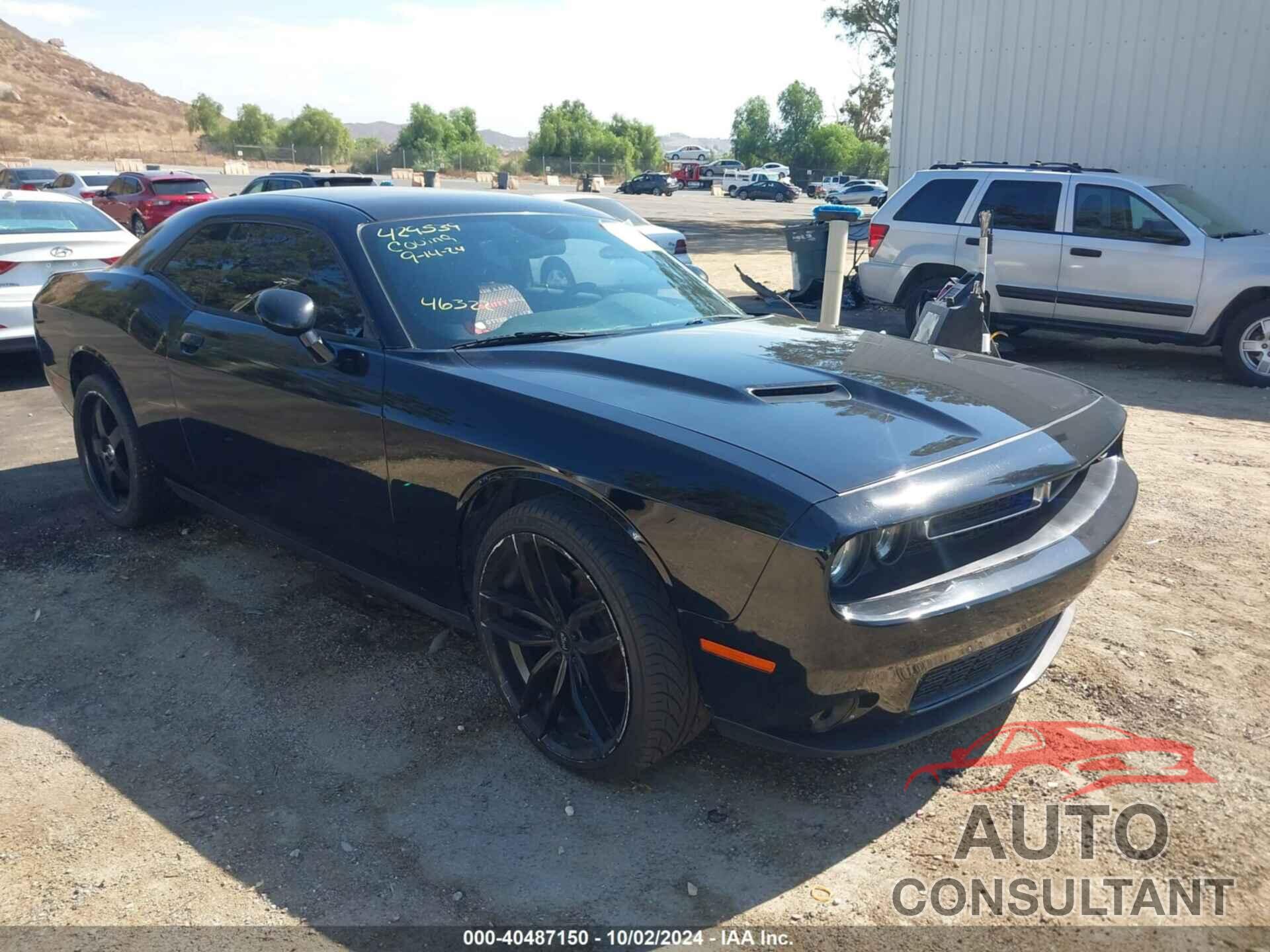 DODGE CHALLENGER 2016 - 2C3CDZAGXGH101915